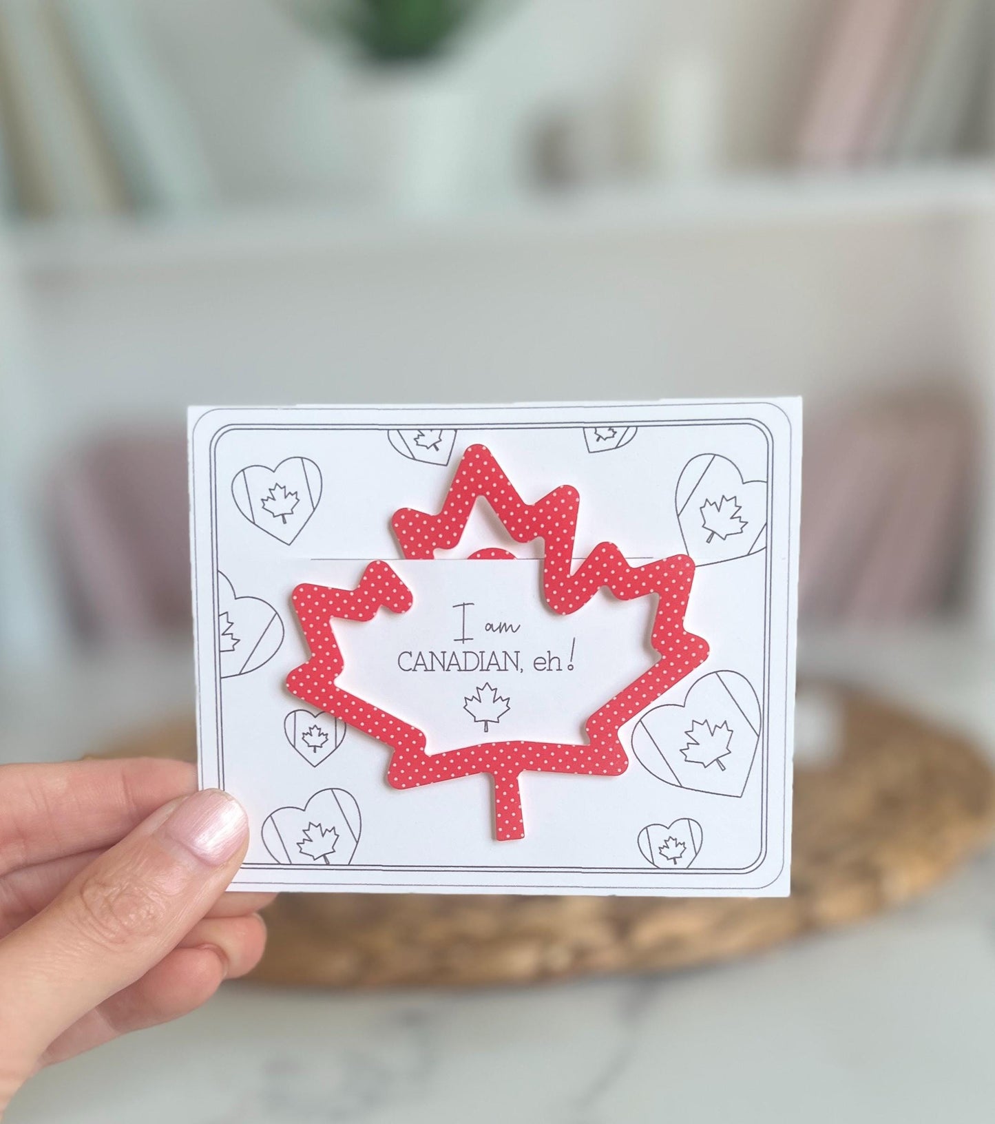 Canadian Red Maple Leaf Acrylic Bookmark, Canada Day, Gift for Readers, Book Club Present, Book Lover, Canada Travel Souvenir