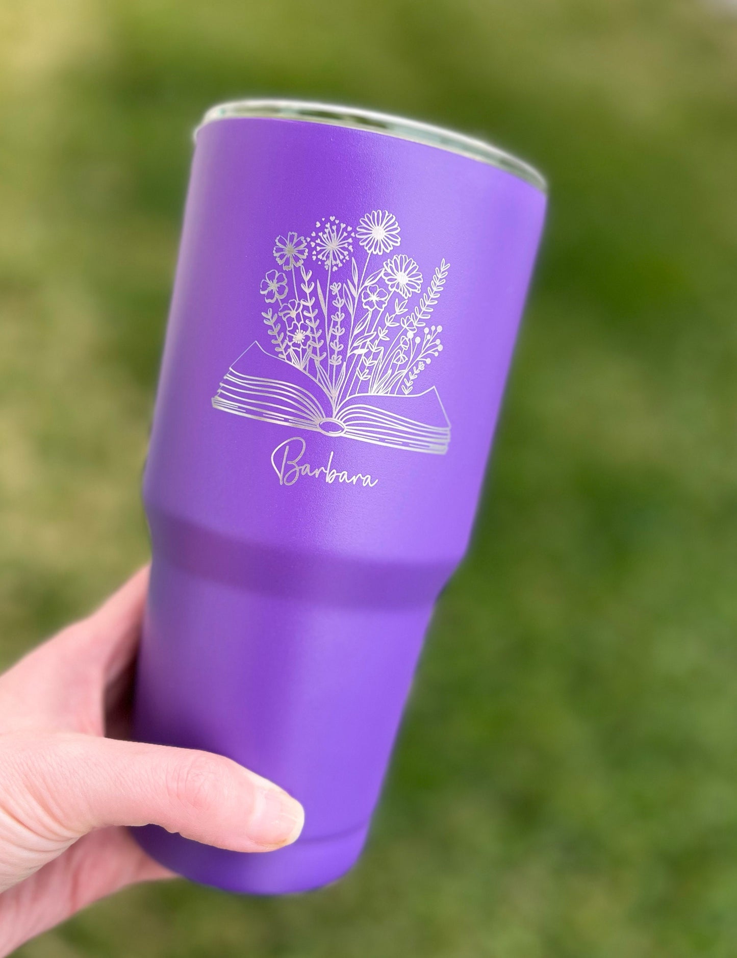 Personalized Book Lover Tumbler, Book Club Gift, Gift for Reader, Bookworm Present, Librarian, 30 oz cup, Bookish, Gift for Her