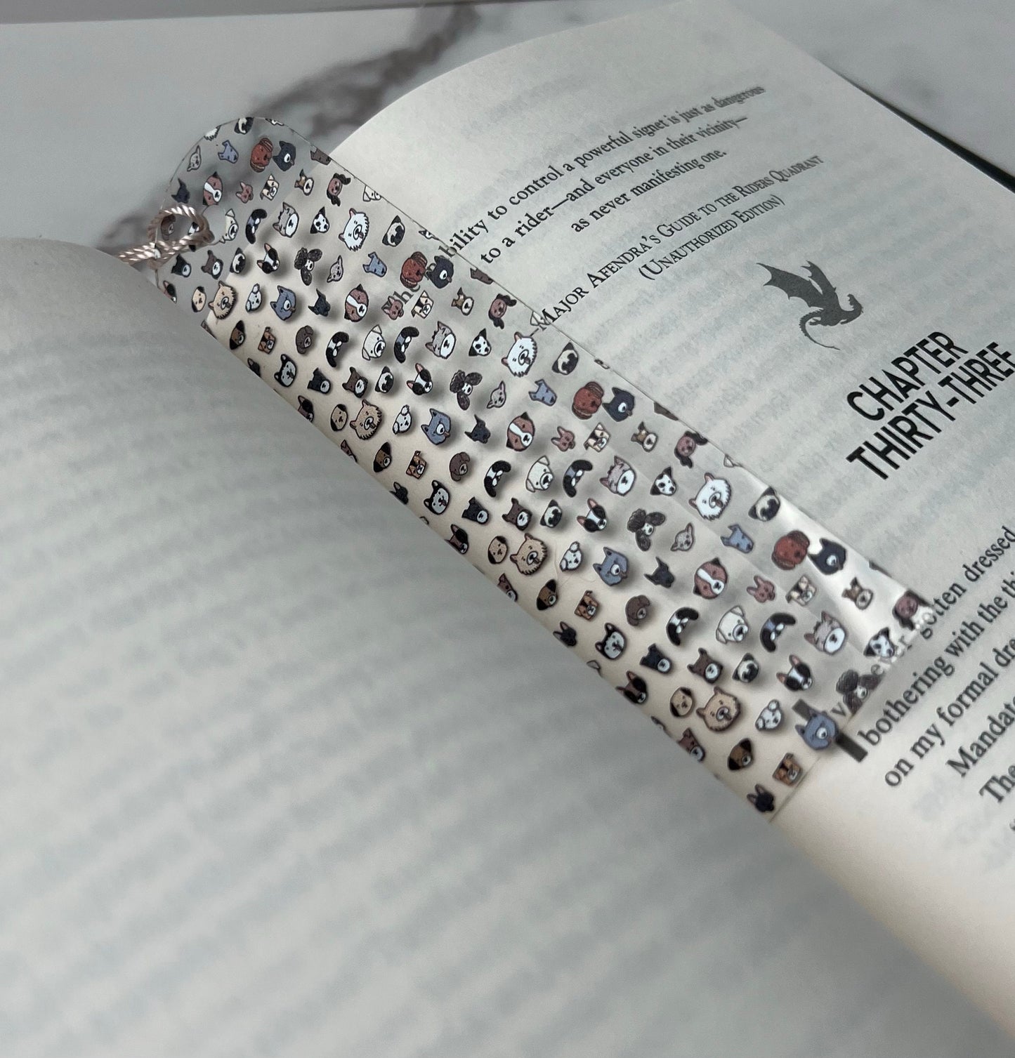 Dog Face Bookmark, Dog Lover Present, Gift for Pet Lovers, Gift for Her, Rescue Puppy Present, Book Club gift