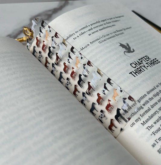 Horse Lover Bookmark, Equestrian gift, Horseback Rider present, Gift for Horse Lover, Book Club