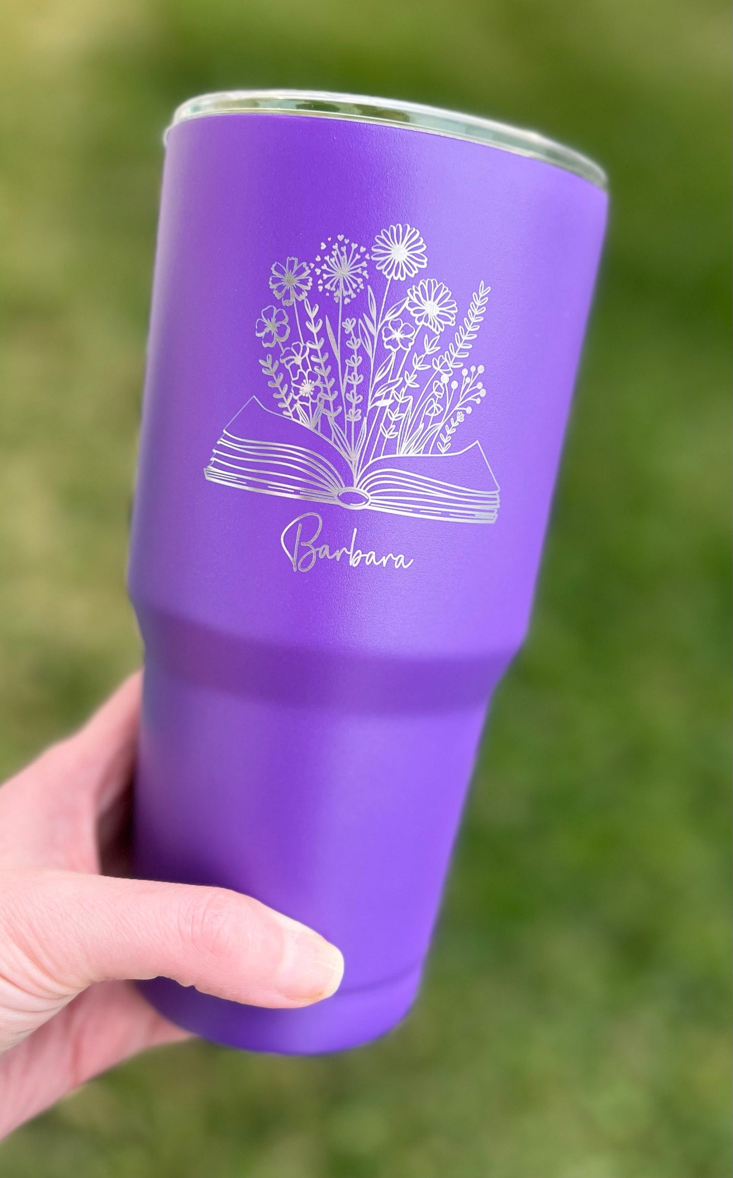 Personalized Book Lover Tumbler, Book Club Gift, Gift for Reader, Bookworm Present, Librarian, 30 oz cup, Bookish, Gift for Her