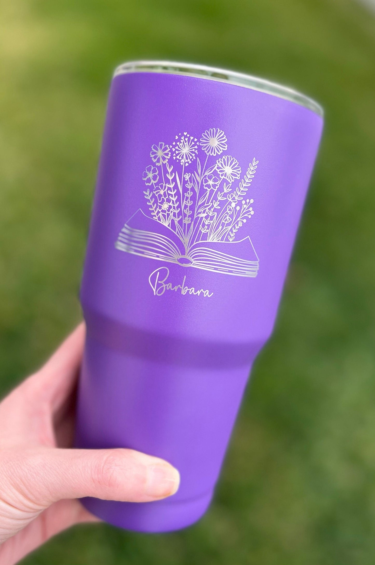 Personalized Book Lover Tumbler, Book Club Gift, Gift for Reader, Bookworm Present, Librarian, 30 oz cup, Bookish, Gift for Her
