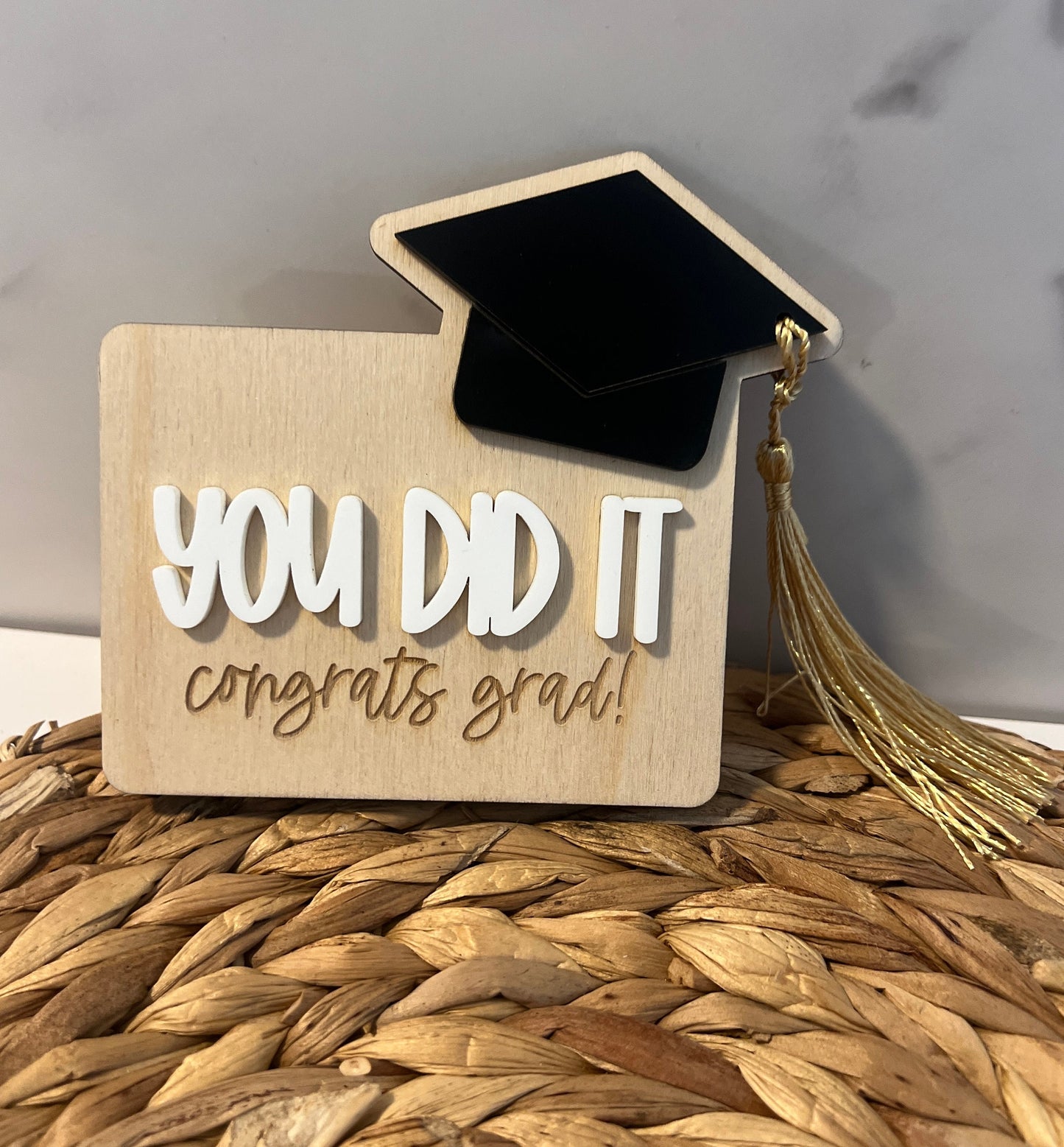 Personalized Graduation Gift Card Holder, Grad 2024 Gift, Present for Graduate, Gift for Him, Gift for Her, Gift for High School Senior