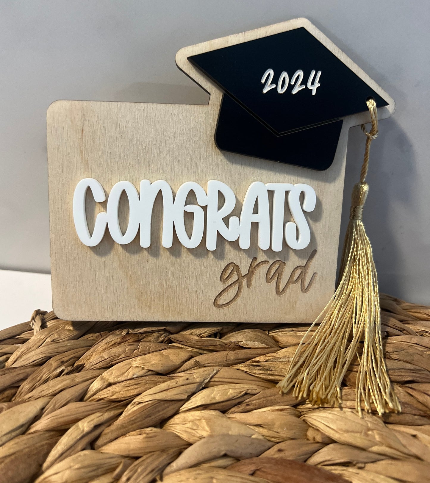 Personalized Graduation Gift Card Holder, Grad 2024 Gift, Present for Graduate, Gift for Him, Gift for Her, Gift for High School Senior