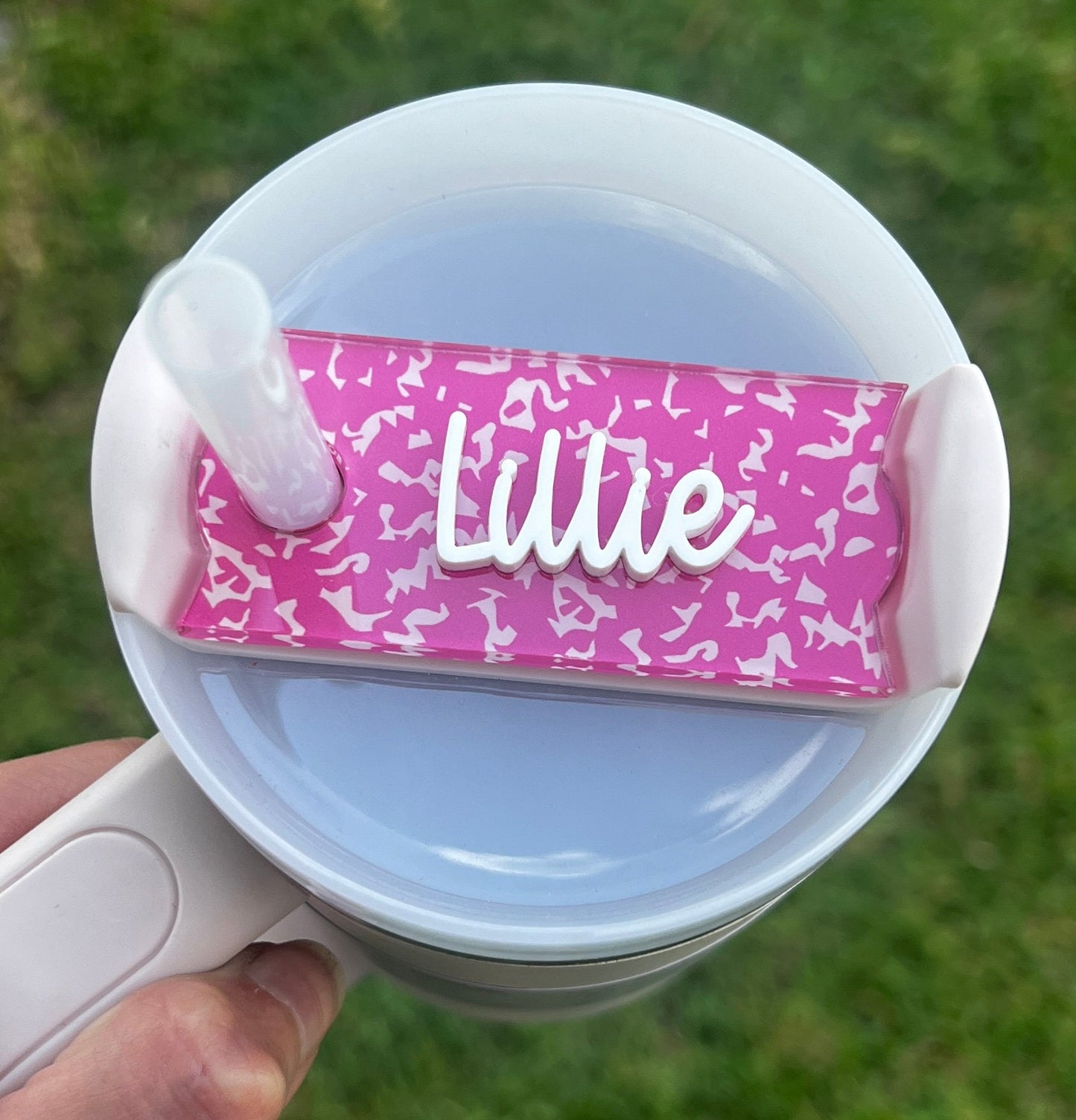 Personalized Teacher Tumbler Name Plate, Custom Topper, Composition Book 20/30oz 40oz, Daycare Assistant Gift, Teacher Appreciation Present