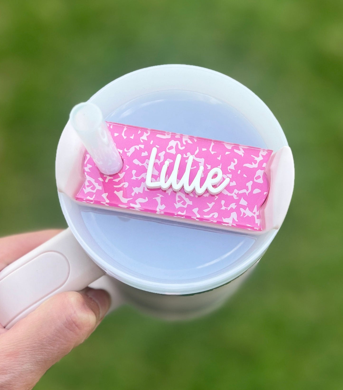 Personalized Teacher Tumbler Name Plate, Custom Topper, Composition Book 20/30oz 40oz, Daycare Assistant Gift, Teacher Appreciation Present