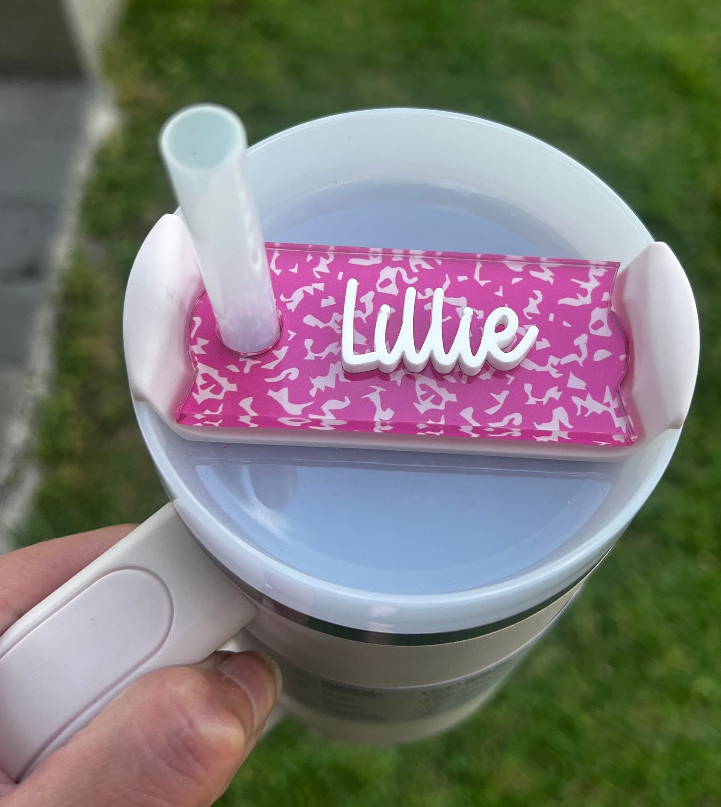 Personalized Teacher Tumbler Name Plate, Custom Topper, Composition Book 20/30oz 40oz, Daycare Assistant Gift, Teacher Appreciation Present