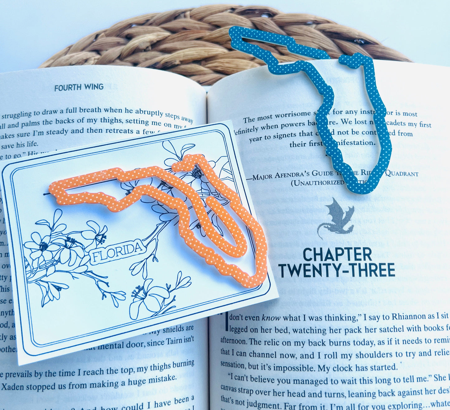 Florida State Bookmark, FL Vacation Keepsake, Family Trip Memory, State themed Souvenir, Book Lover, Bookworm, Bookish, Travel Gift