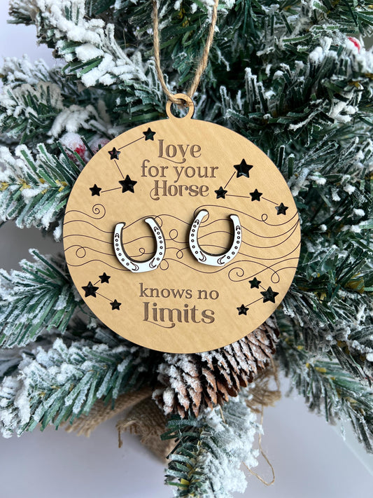 Horse Ornament, Equestrian gift, Horseback Riding Present, Christmas Gift, Horseback Rider present, Gift for horse lover