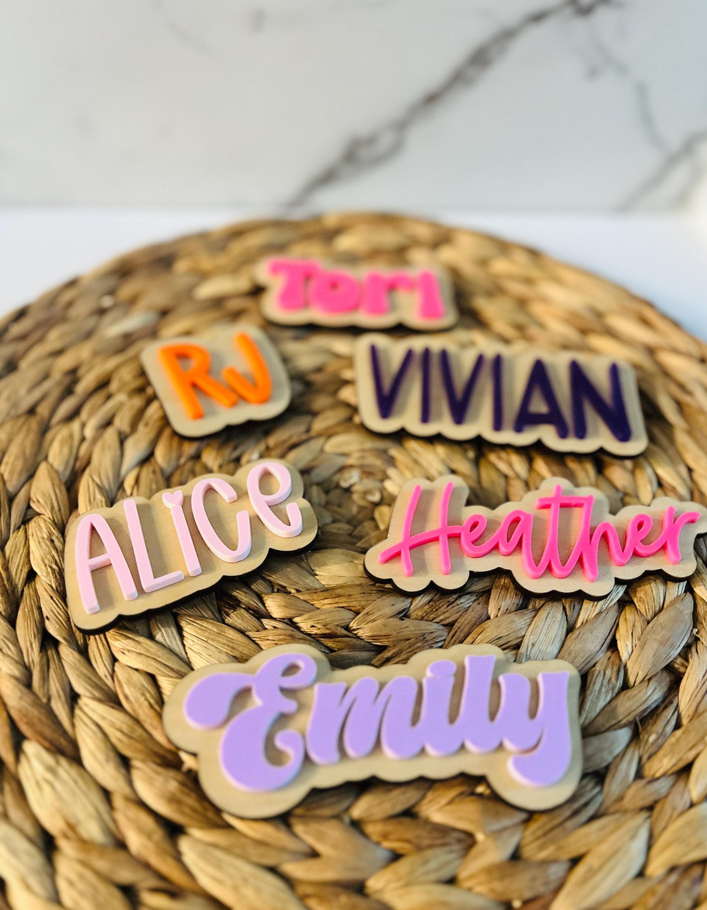 Personalized Name Refrigerator Magnet for Kid Toddler, Custom Fridge Magnet for Child's Artwork, Locker Magnet, Stocking stuffer