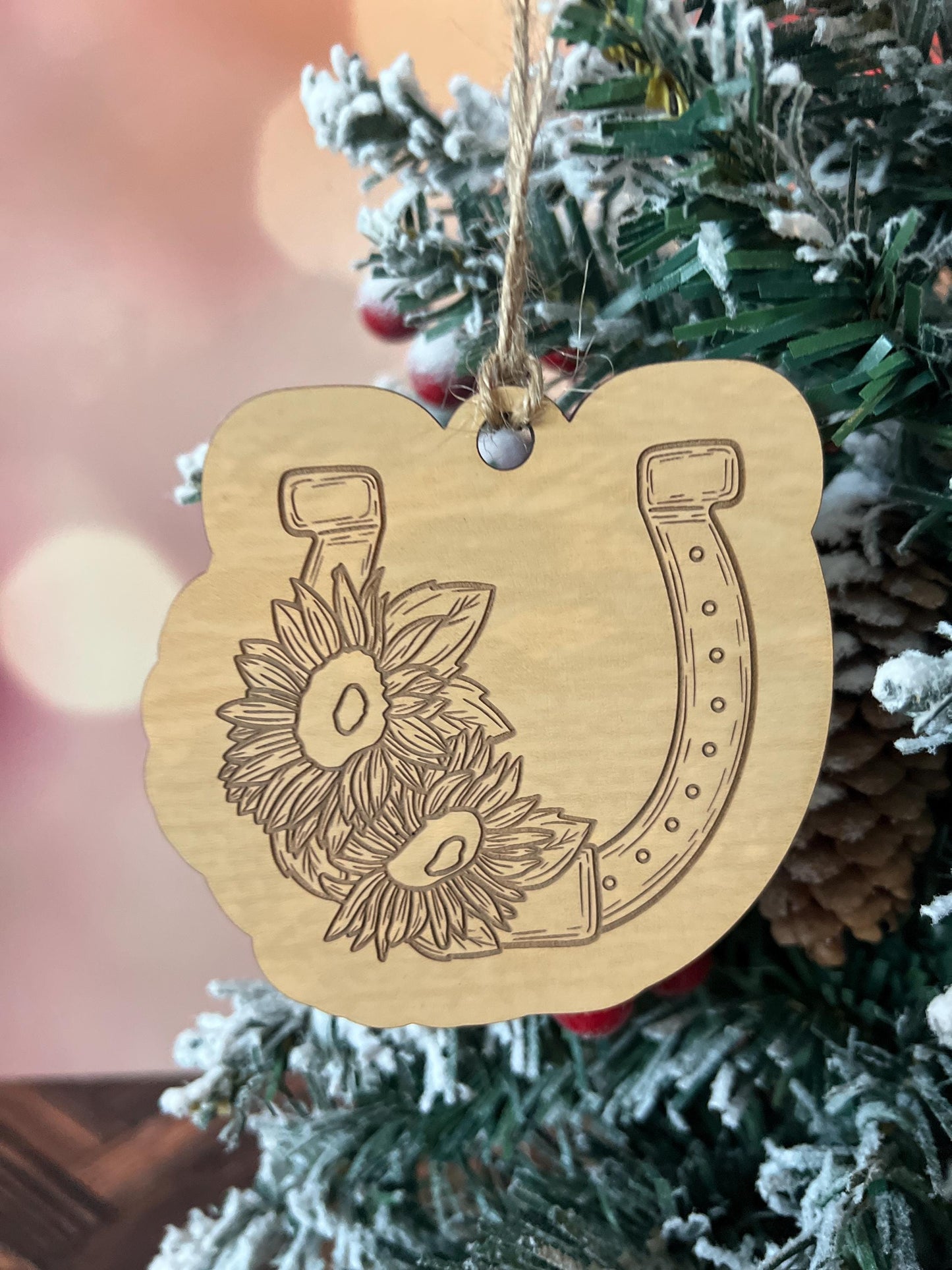 Personalized Horse Ornament, Custom Equestrian gift, Horseback Riding Girl Boy, Christmas, Horseback rider present, Gift for horse lover