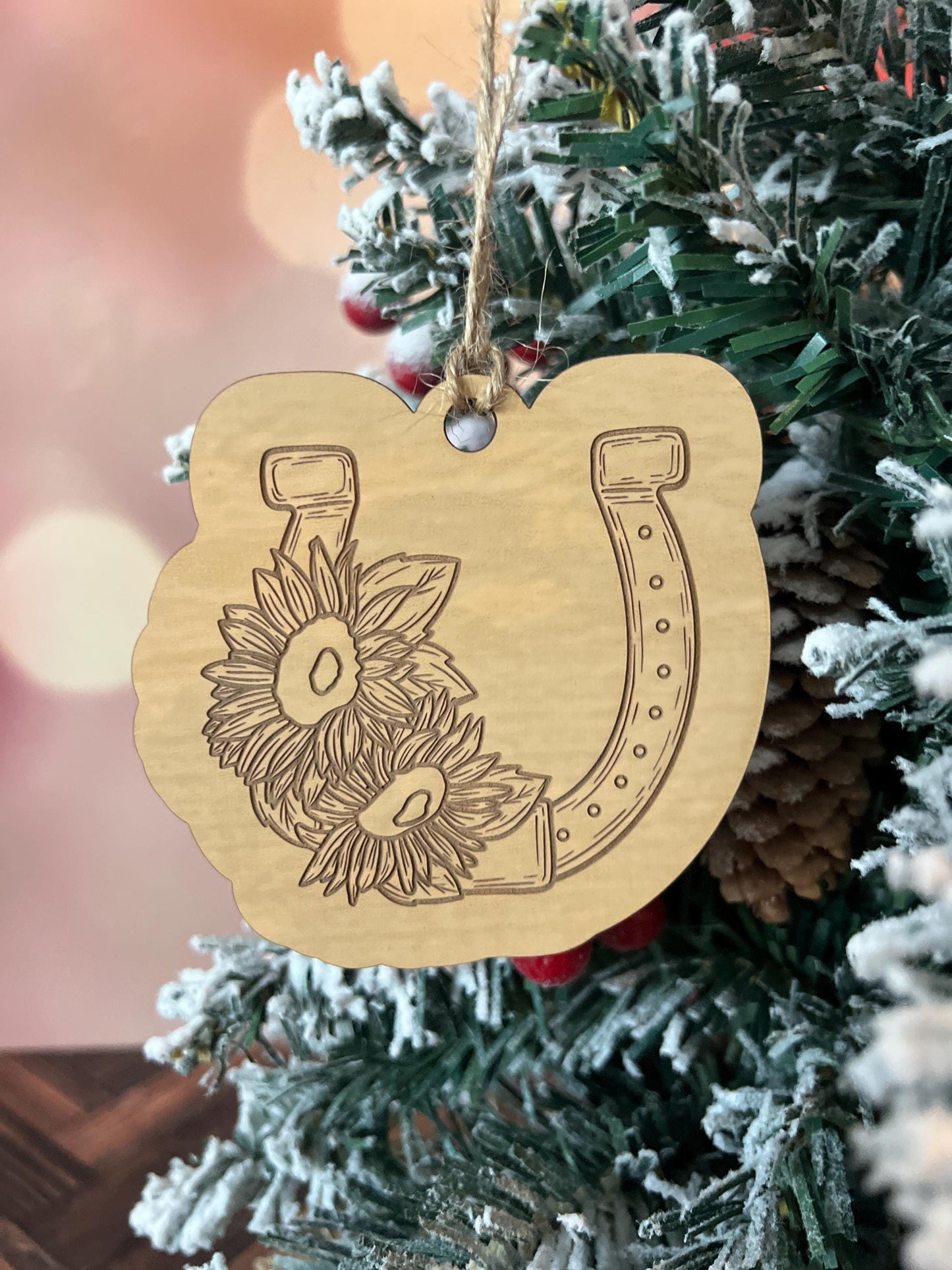 Personalized Horse Ornament, Custom Equestrian gift, Horseback Riding Girl Boy, Christmas, Horseback rider present, Gift for horse lover