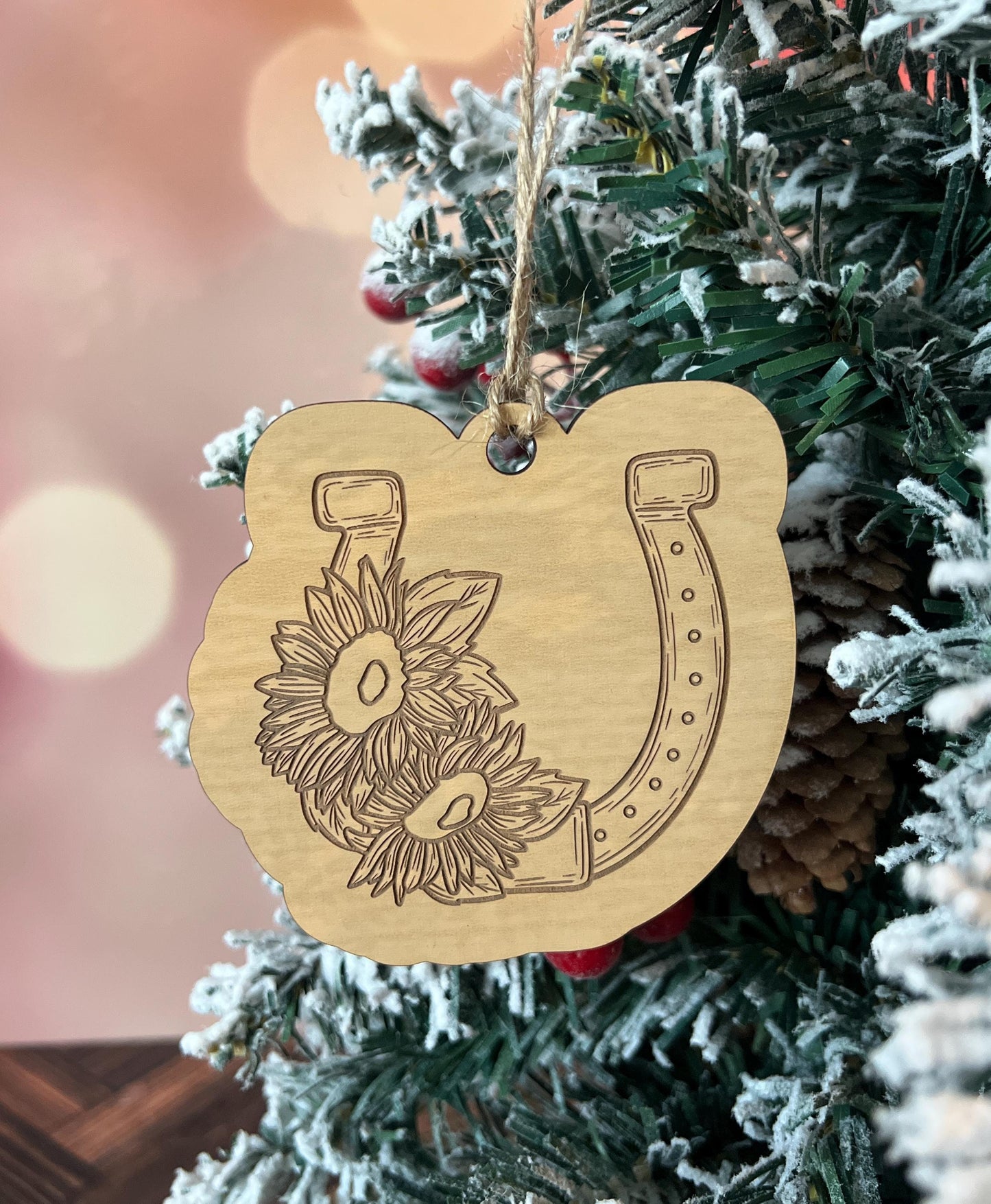 Personalized Horse Ornament, Custom Equestrian gift, Horseback Riding Girl Boy, Christmas, Horseback rider present, Gift for horse lover