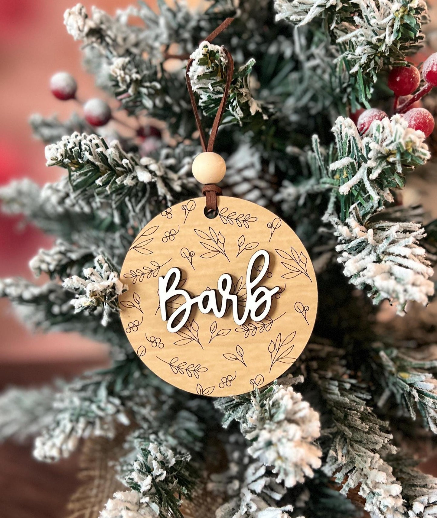 Personalized Christmas Stocking Name Tags, Custom Gift Name Tag, Christmas Stocking Stuffer, Monogram Family Name gift