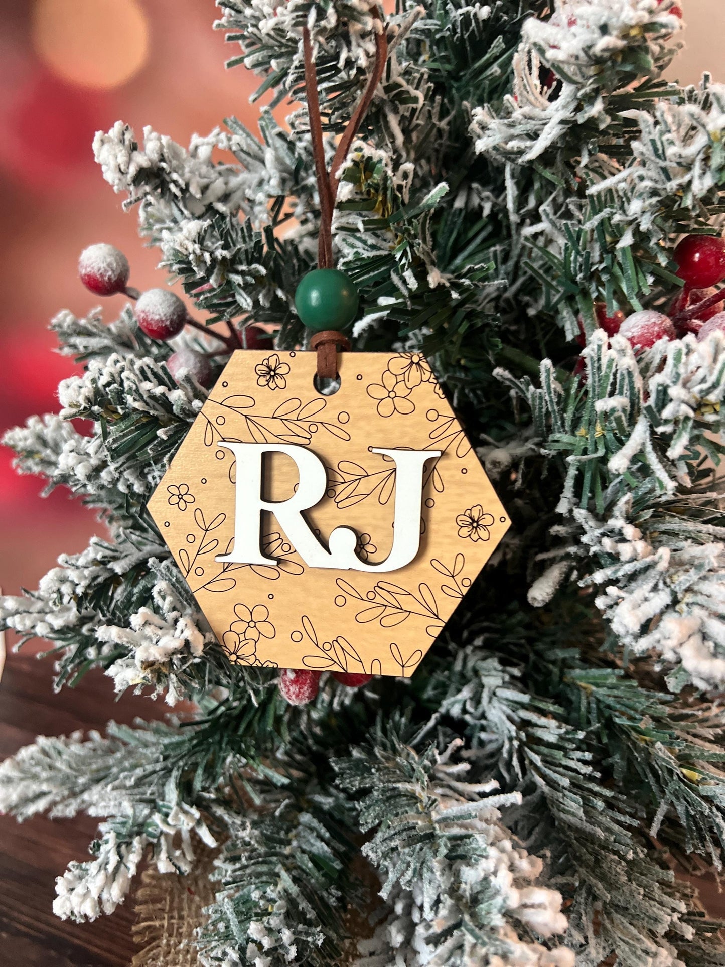 Personalized Christmas Stocking Name Tags, Custom Gift Name Tag, Christmas Stocking Stuffer, Monogram Family Name gift