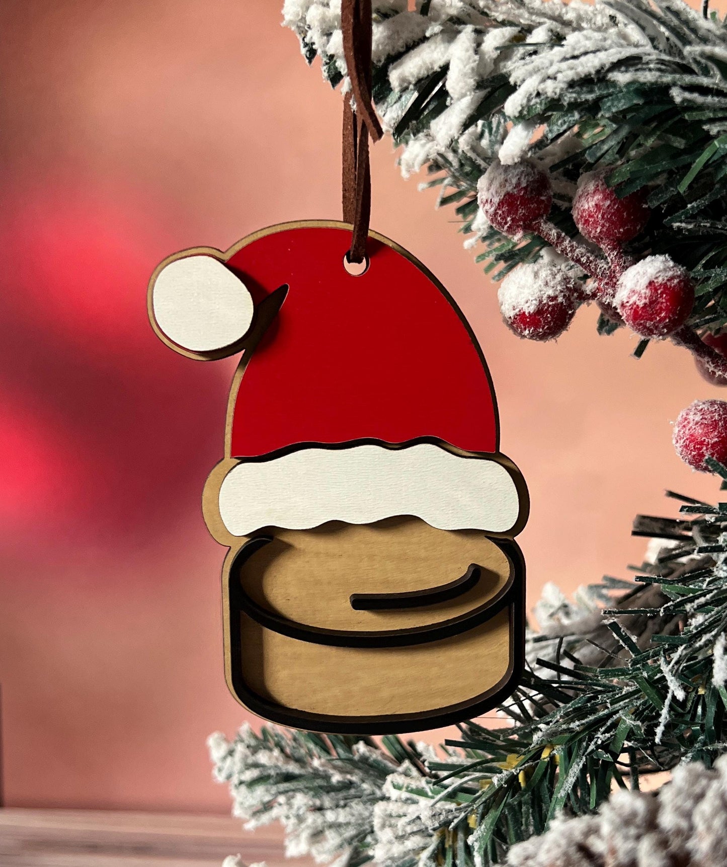 Personalized Sports Christmas Ornament, Volleyball Soccer Hockey Basketball Baseball Bowling Golf, Custom Sports Ornament Present