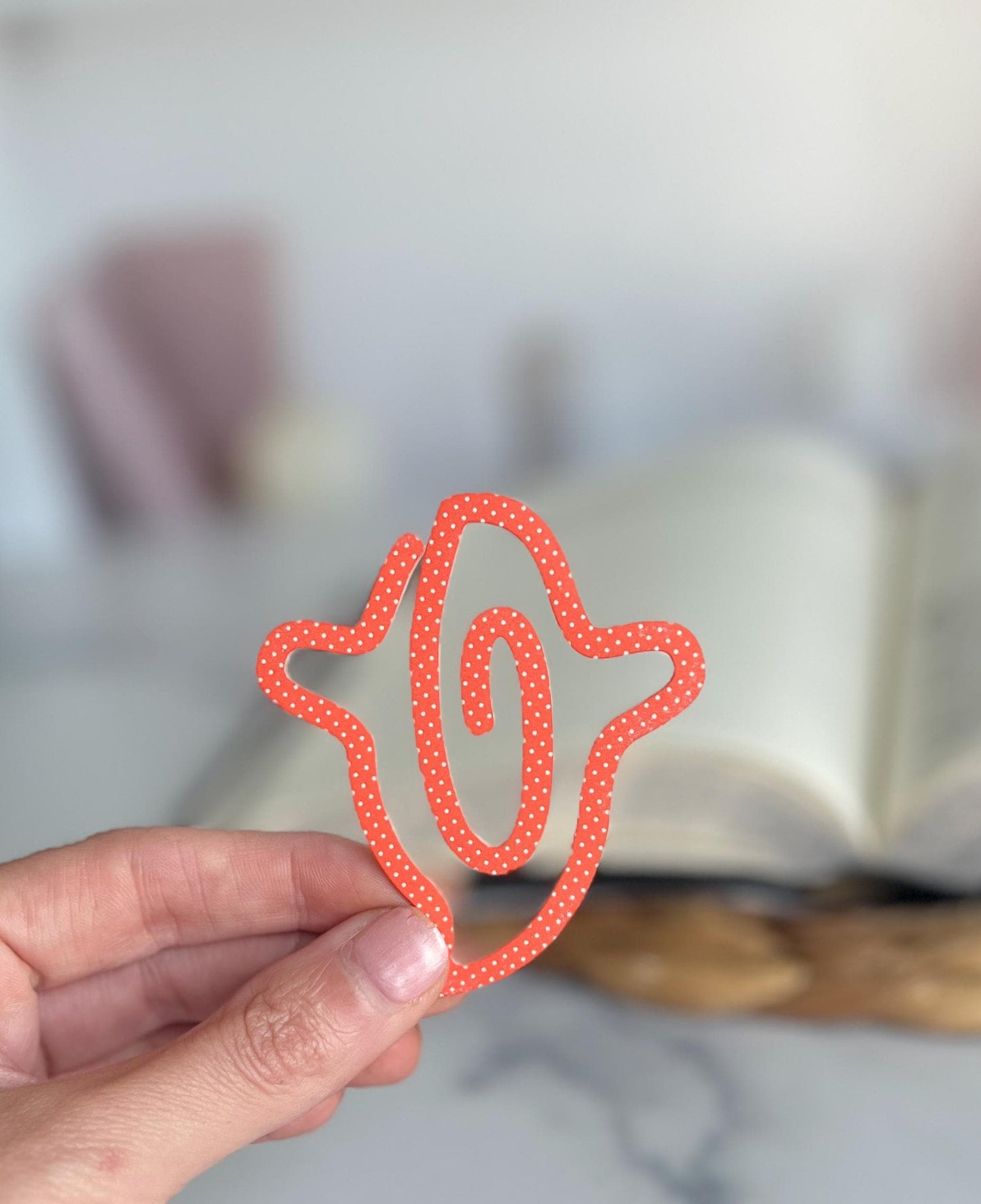 Ghost Halloween Bookmark, Boo Basket Gift, Book Lover, Bookworm, Booktok, Fall, Bookish, Spooky Gift for Reader