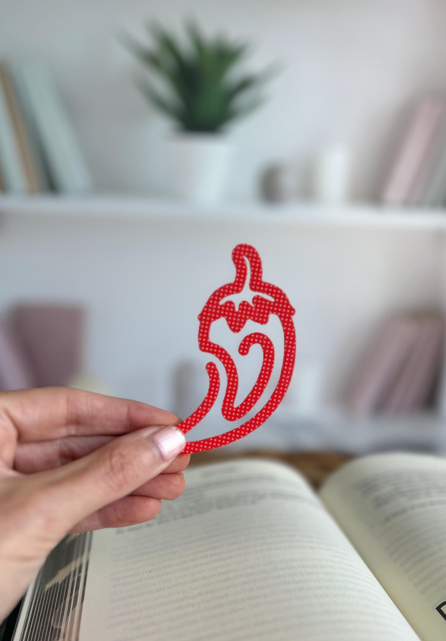 Spicy Bookmark, Chili Pepper, Smut Reader, Book Lover Gift, Book Club, Booktok, Book Accessory, Bookish Present, Dark Romance Reader