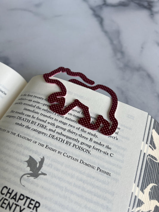 Bear Acrylic Bookmark, Reading Gift for Nature Lover, Bookworms, Book Lover Gift, Bookish Present, Bookish Present, Booktok, Gift for Reader