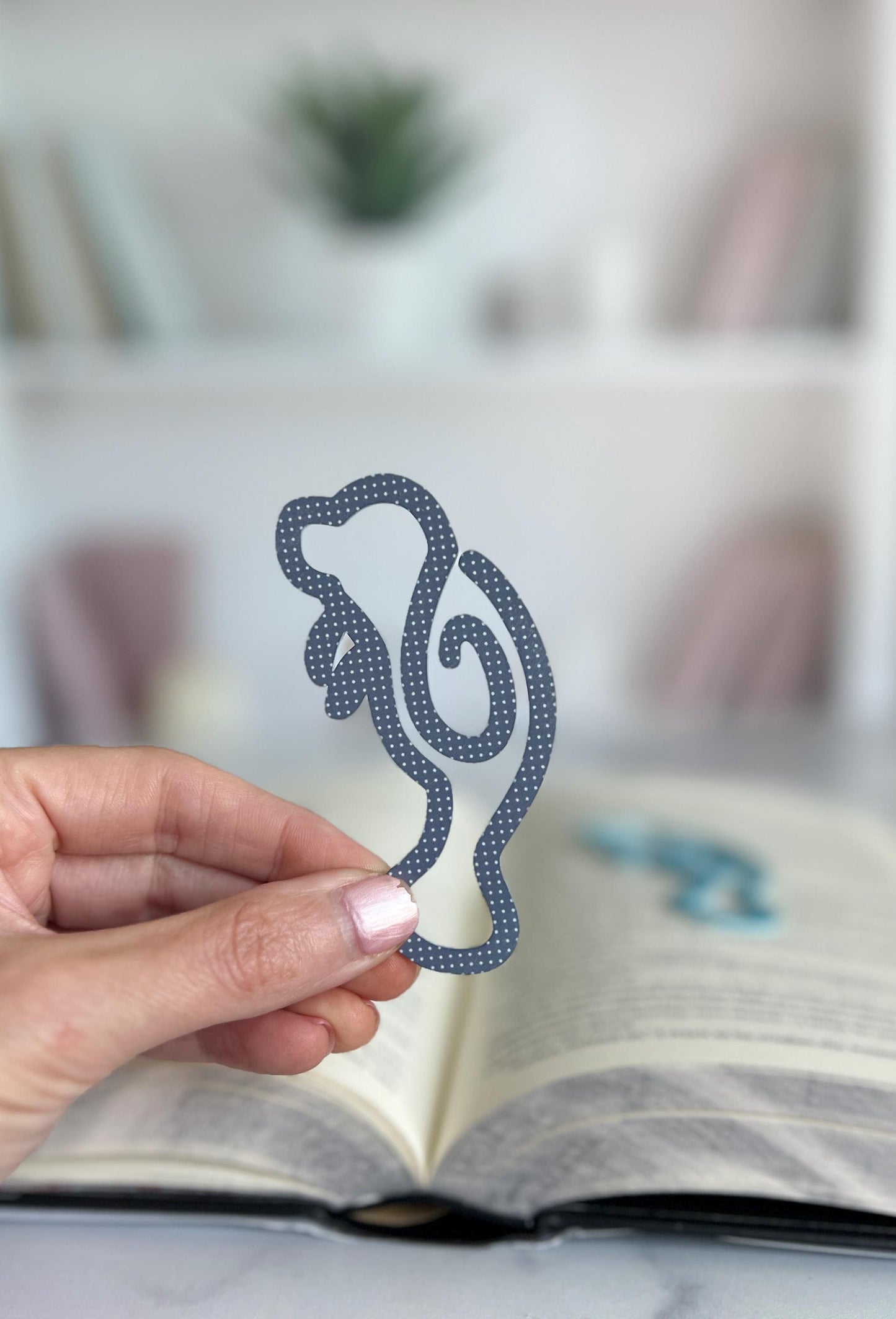 Manatee Acrylic Bookmark, Book Lover Gift, Sea Cow, Beach Lover, Vacation Keepsake, Booktok Present, Bookish, Book Club, Ocean Animal