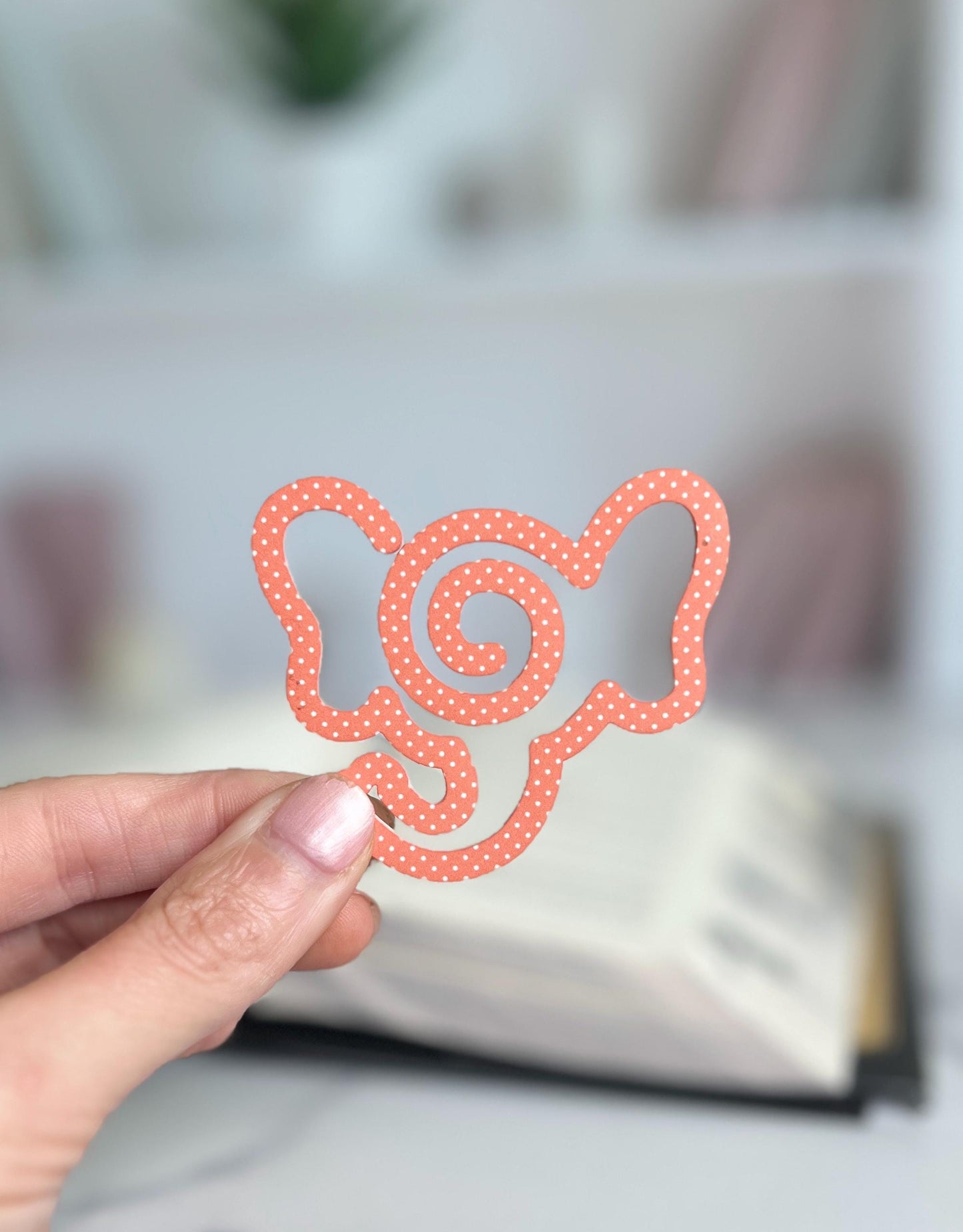 Elephant Acrylic Bookmark, Cute Book Mark, Gift for Readers, Book Club Present, Bookish, Booktok, Cute Reading Gift, Teacher Gift