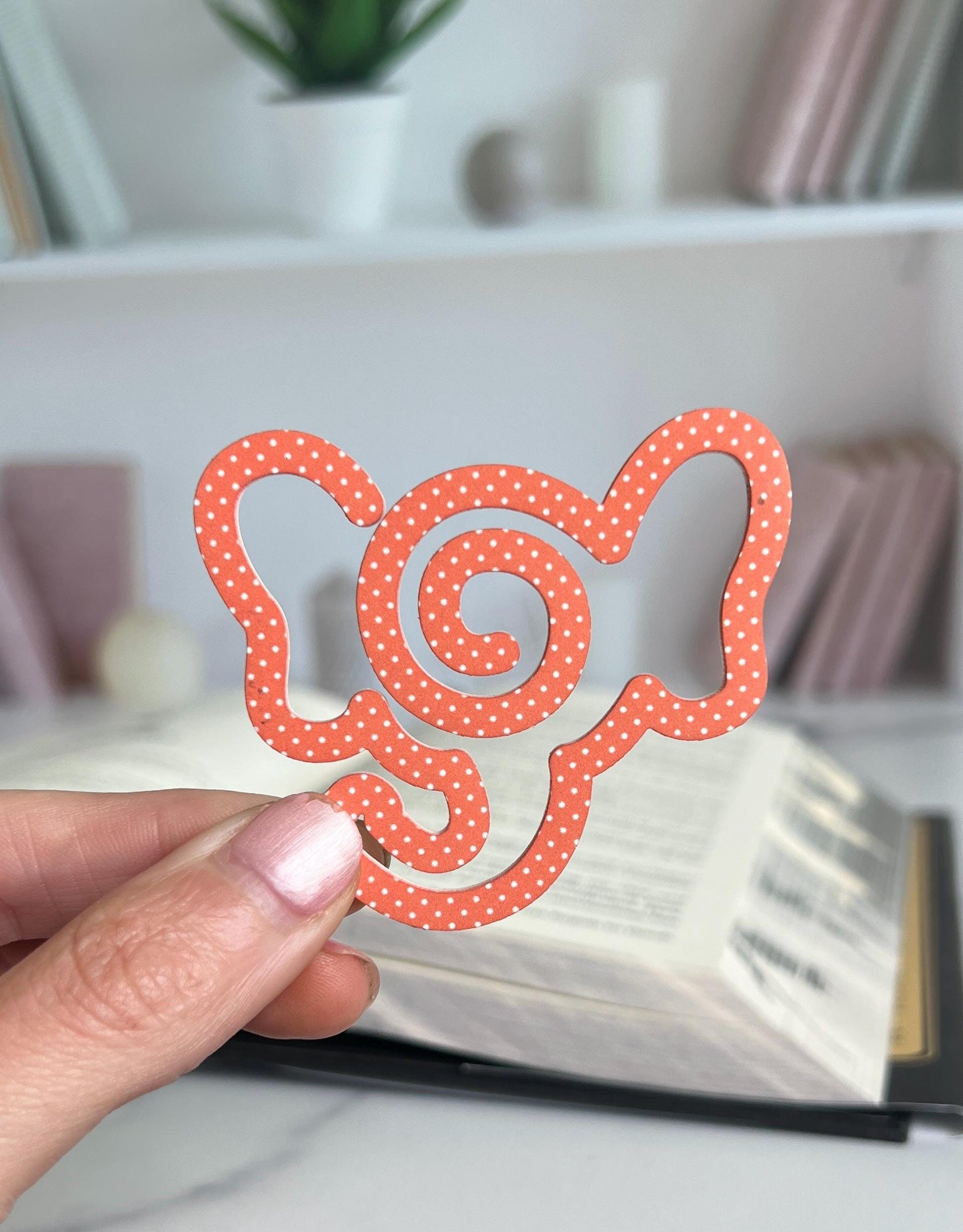 Elephant Acrylic Bookmark, Cute Book Mark, Gift for Readers, Book Club Present, Bookish, Booktok, Cute Reading Gift, Teacher Gift