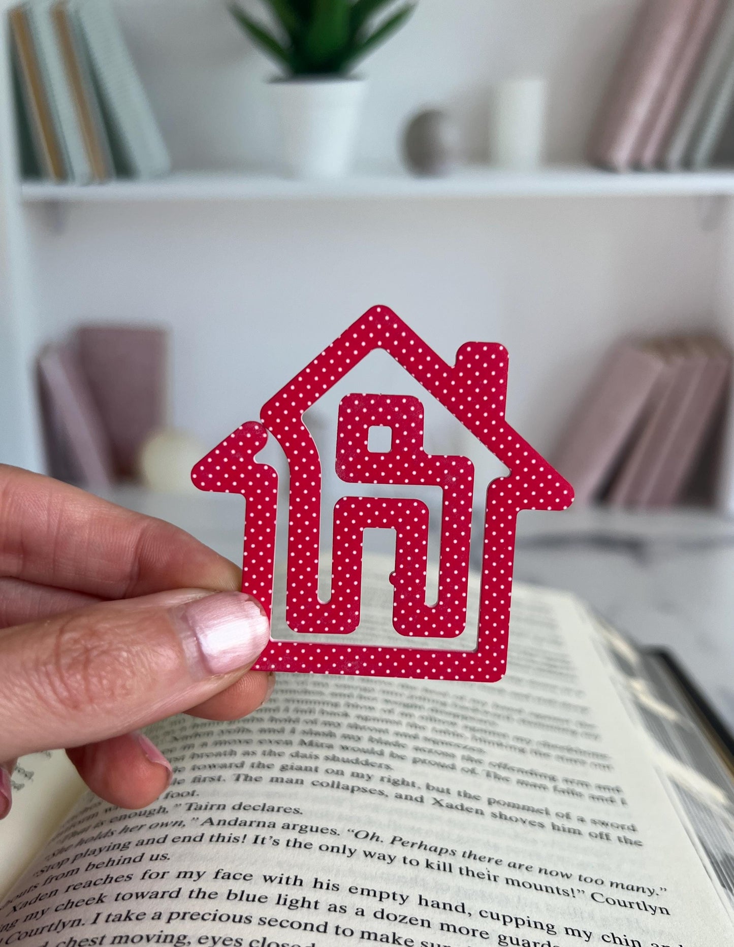 House Acrylic Bookmark, New Home Book Mark, Realtor Gift Ready, Housewarming Present, Business Card Gift, Real Estate Closing Gift