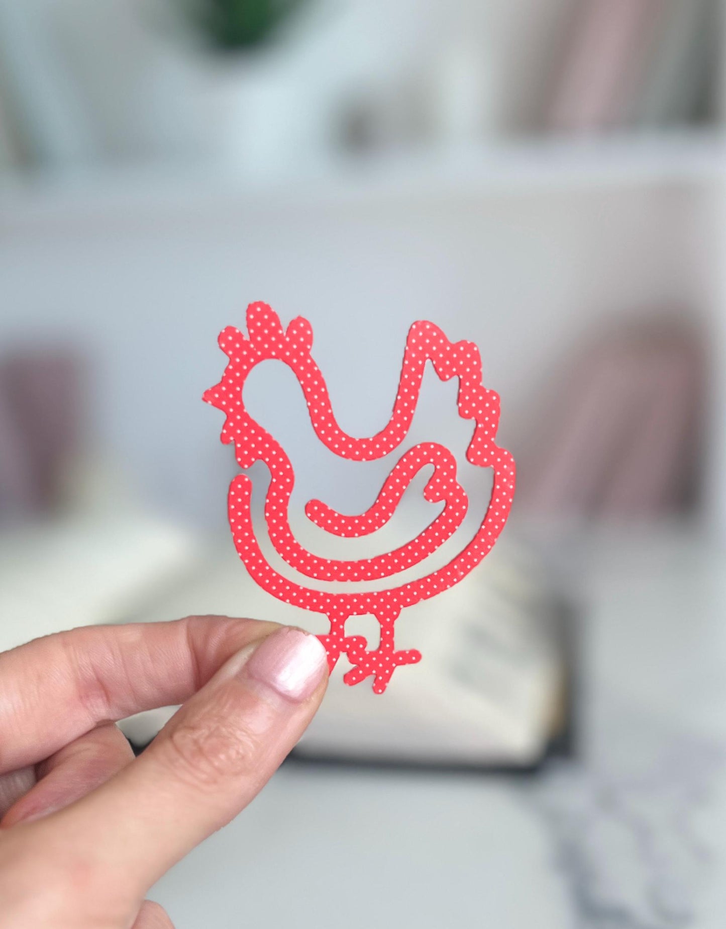 Chicken Bookmark, Chicken Coop, Book club Present, Paper Clip, Acrylic, Book lover gift, Booktok Bookish, Stocking Stuffer, Teacher Gift