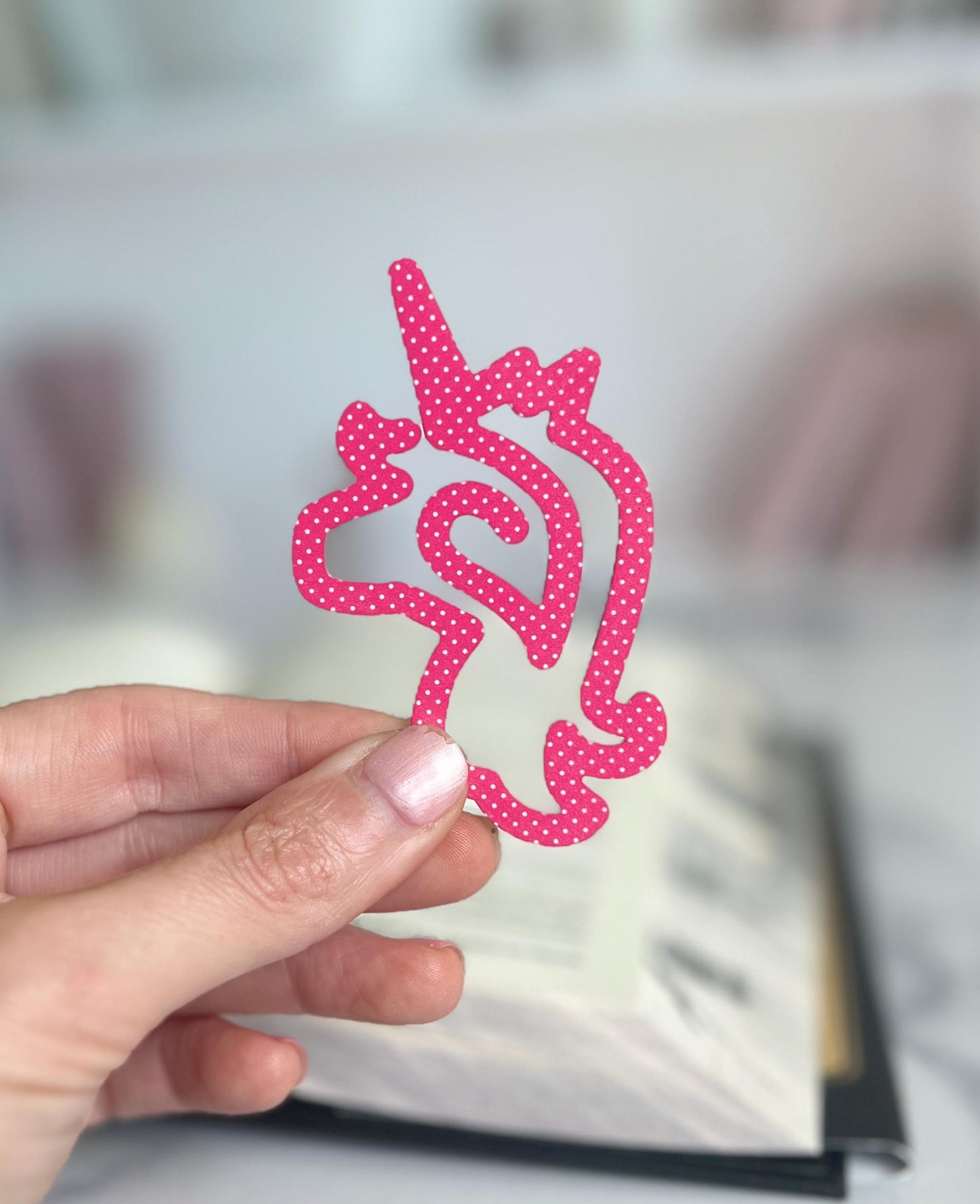 Unicorn Acrylic Bookmark, Whimsical Book Lover Gift, Book Club Presents, Booktok Bookish, Gift for Readers, Stocking Stuffer