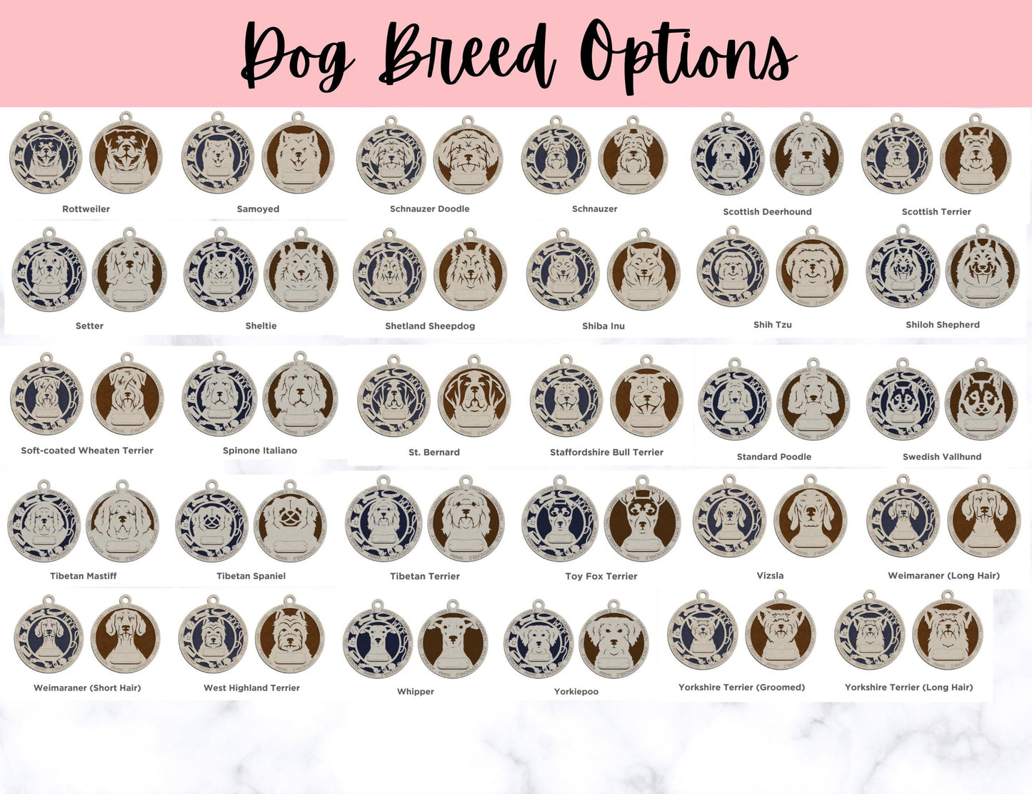 Custom Dog Christmas Ornament, Personalized Pet Lover Gift, Holiday Gift for Dog Lover, New Puppy Owner, Dog Mom Gifts