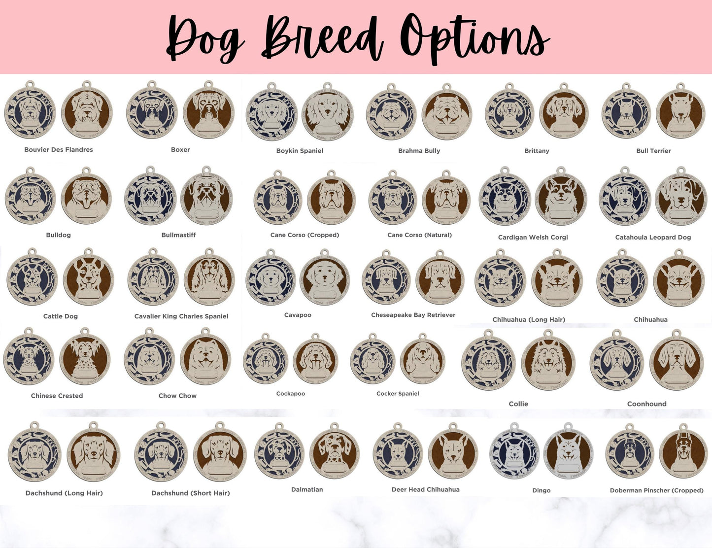 Custom Dog Christmas Ornament, Personalized Pet Lover Gift, Holiday Gift for Dog Lover, New Puppy Owner, Dog Mom Gifts