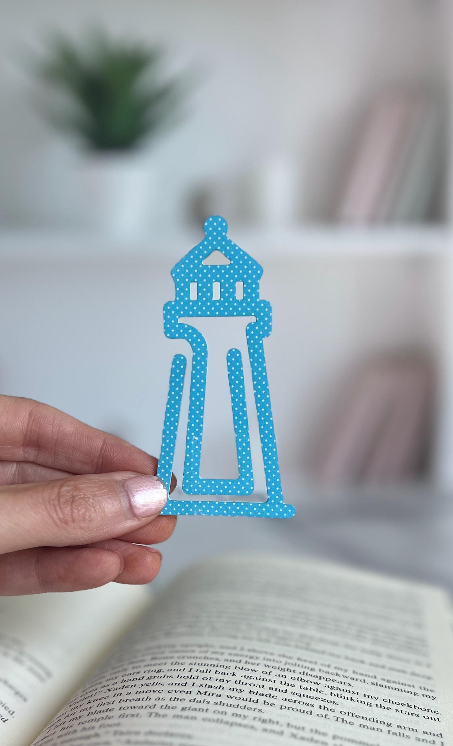 Lighthouse Coastal Bookmark, Book Lover Gift, Booktok, Bookish, Book Club, Beach Vacation Keepsake, Gift for Readers