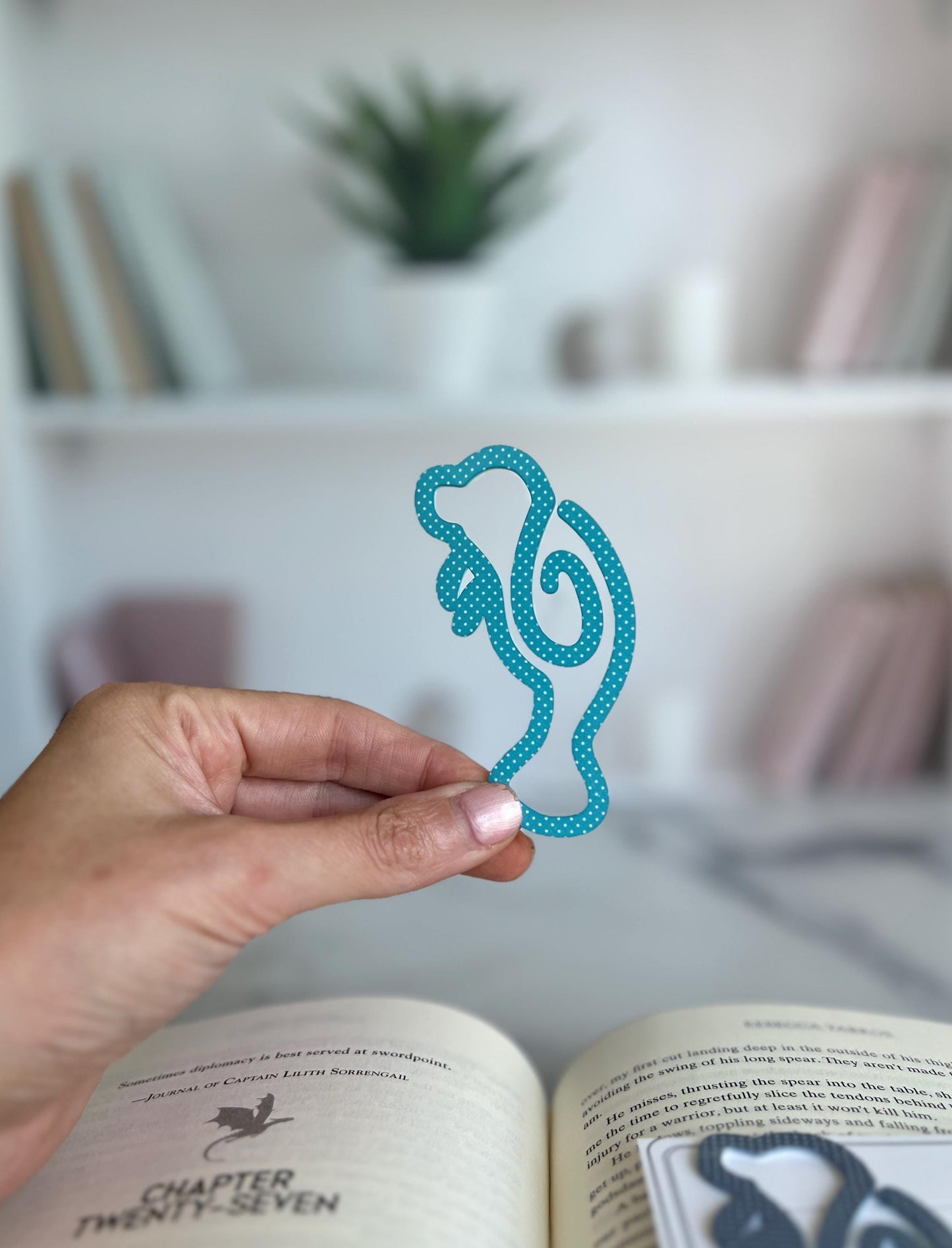 Manatee Acrylic Bookmark, Book Lover Gift, Sea Cow, Beach Lover, Vacation Keepsake, Booktok Present, Bookish, Book Club, Ocean Animal