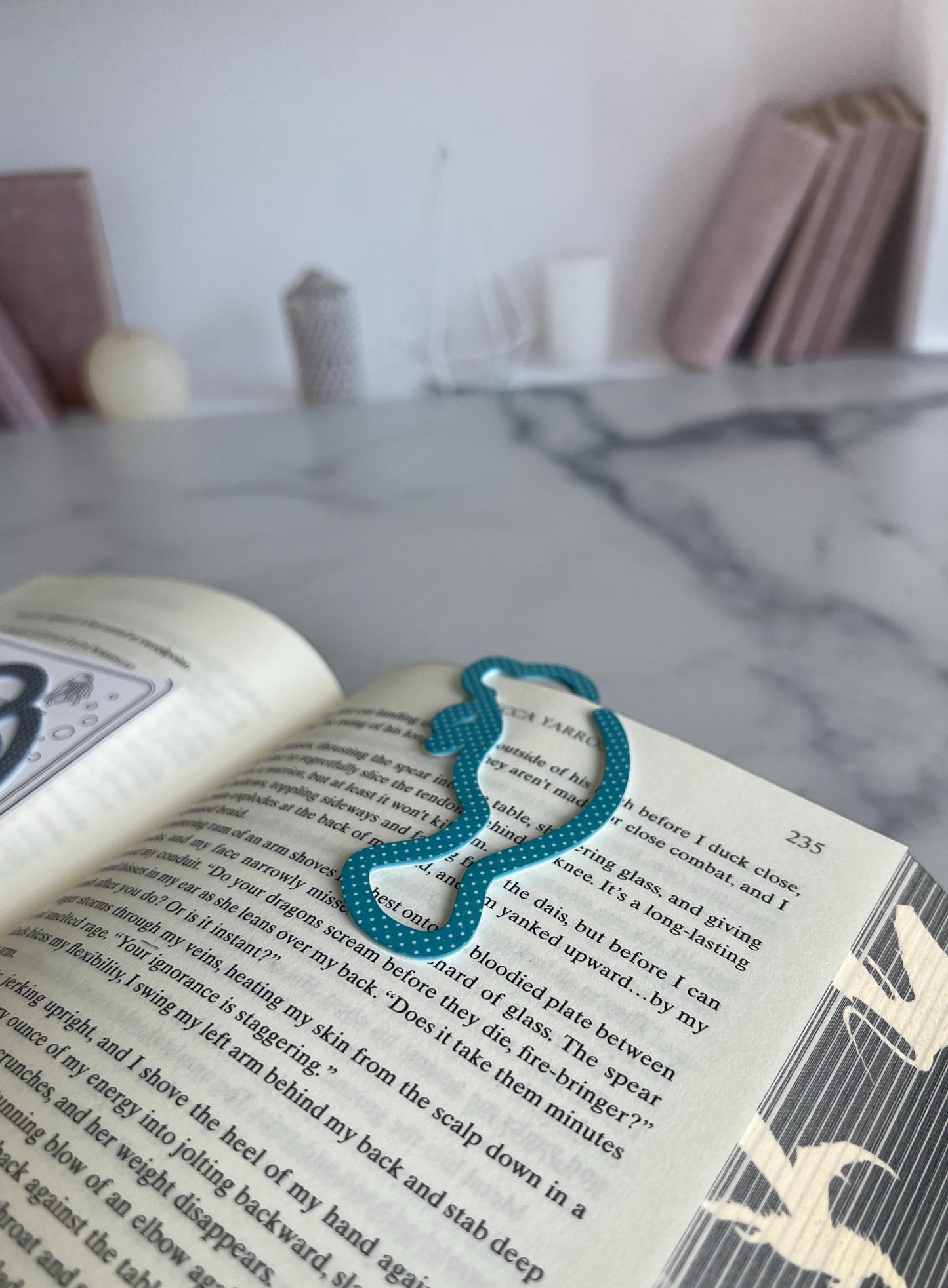 Manatee Acrylic Bookmark, Book Lover Gift, Sea Cow, Beach Lover, Vacation Keepsake, Booktok Present, Bookish, Book Club, Ocean Animal
