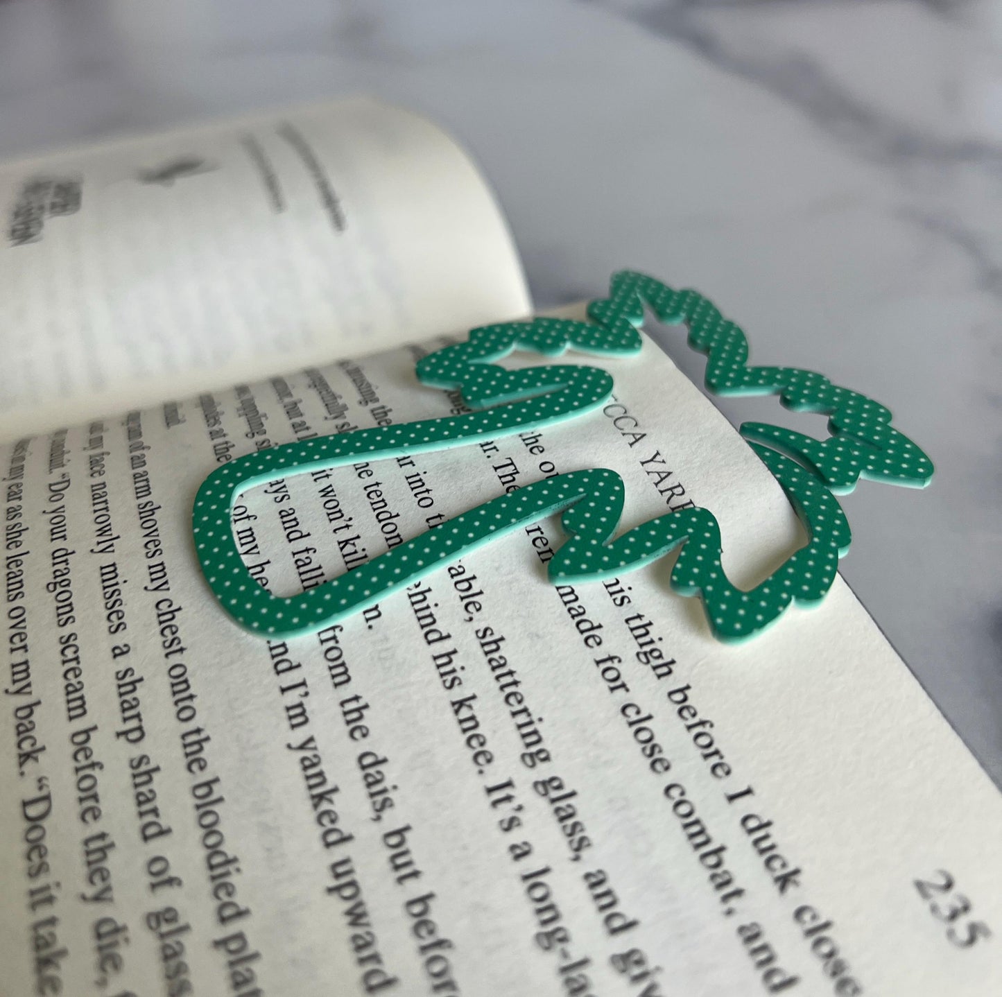 Palm Tree Bookmark, Tropical Acrylic Book Mark,  Book Lover Gift, Booktok, Bookish Present, Book Club, Gift for Readers, Cute Island Gift