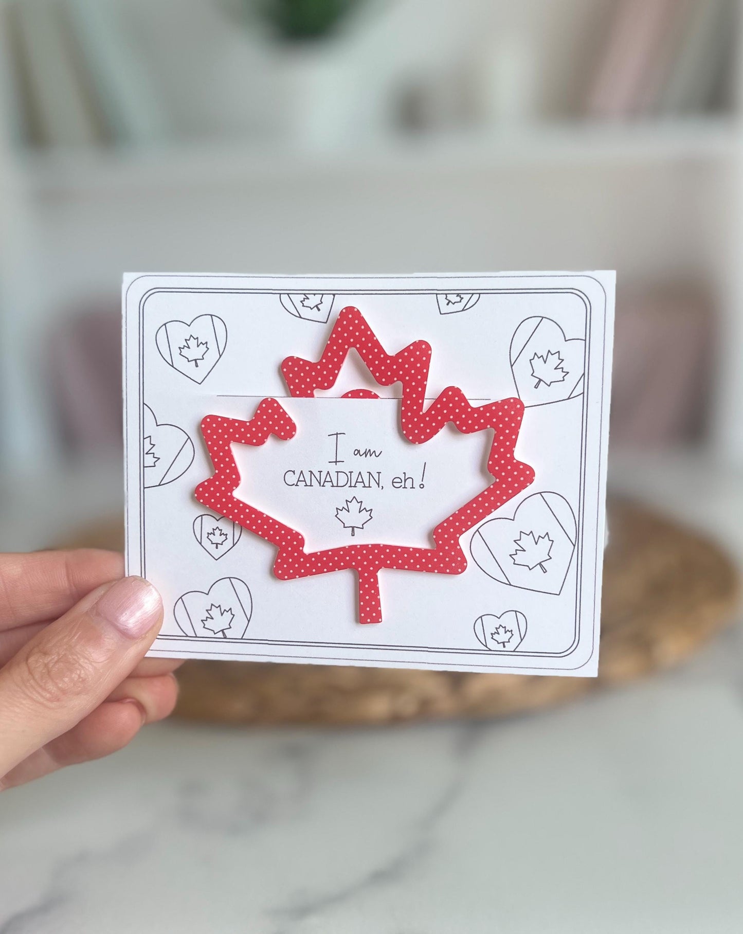Canadian Red Maple Leaf Acrylic Bookmark, Canada Day, Gift for Readers, Book Club Present, Book Lover, Canada Travel Souvenir