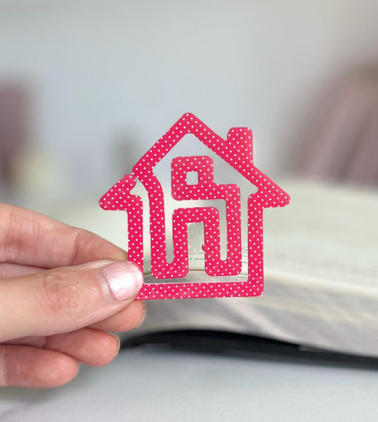 House Acrylic Bookmark, New Home Book Mark, Realtor Gift Ready, Housewarming Present, Business Card Gift, Real Estate Closing Gift