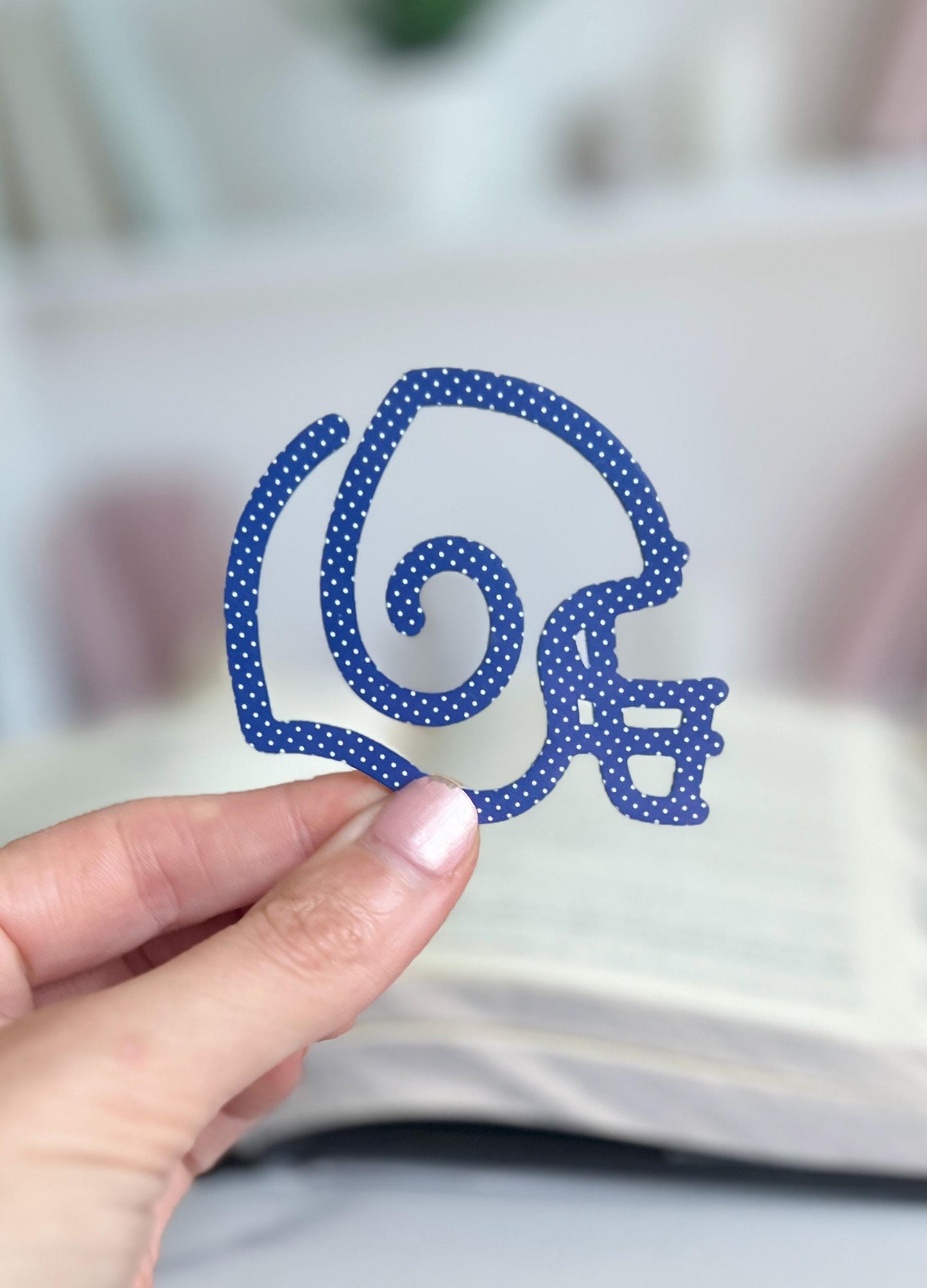 Football Helmet Acrylic Bookmark, Sports Book Mark, Football Player, Game Day, Coach Gift, Super Bowl Present, Bookish Booktok, Gift for Him