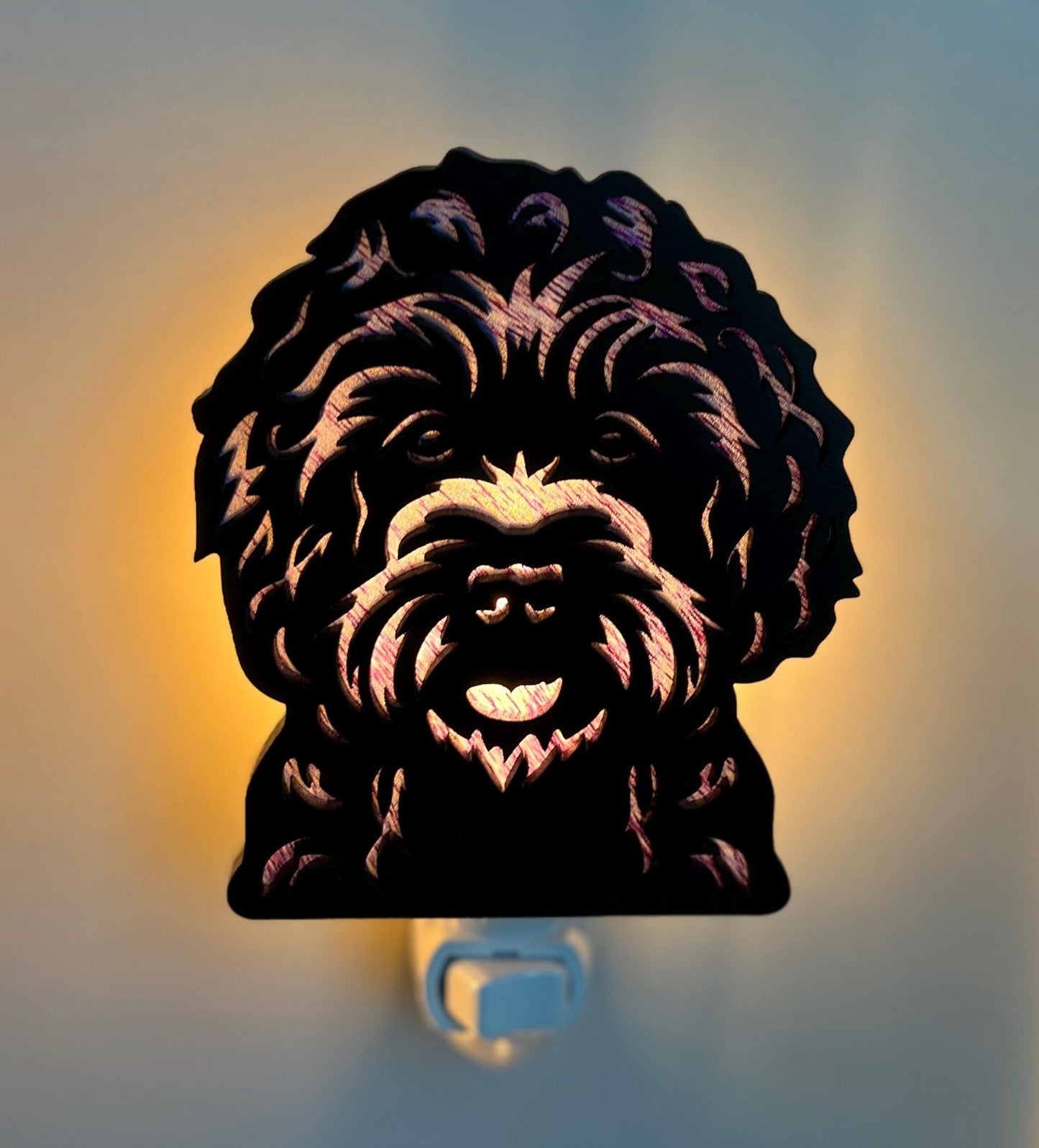 Dog Night Light, Golden Retriever, Poodle, Dachshund, Dog Lover Nightlight, Dog Mom Present, Gift for Pet Lover, New Puppy Gift, Pet Decor