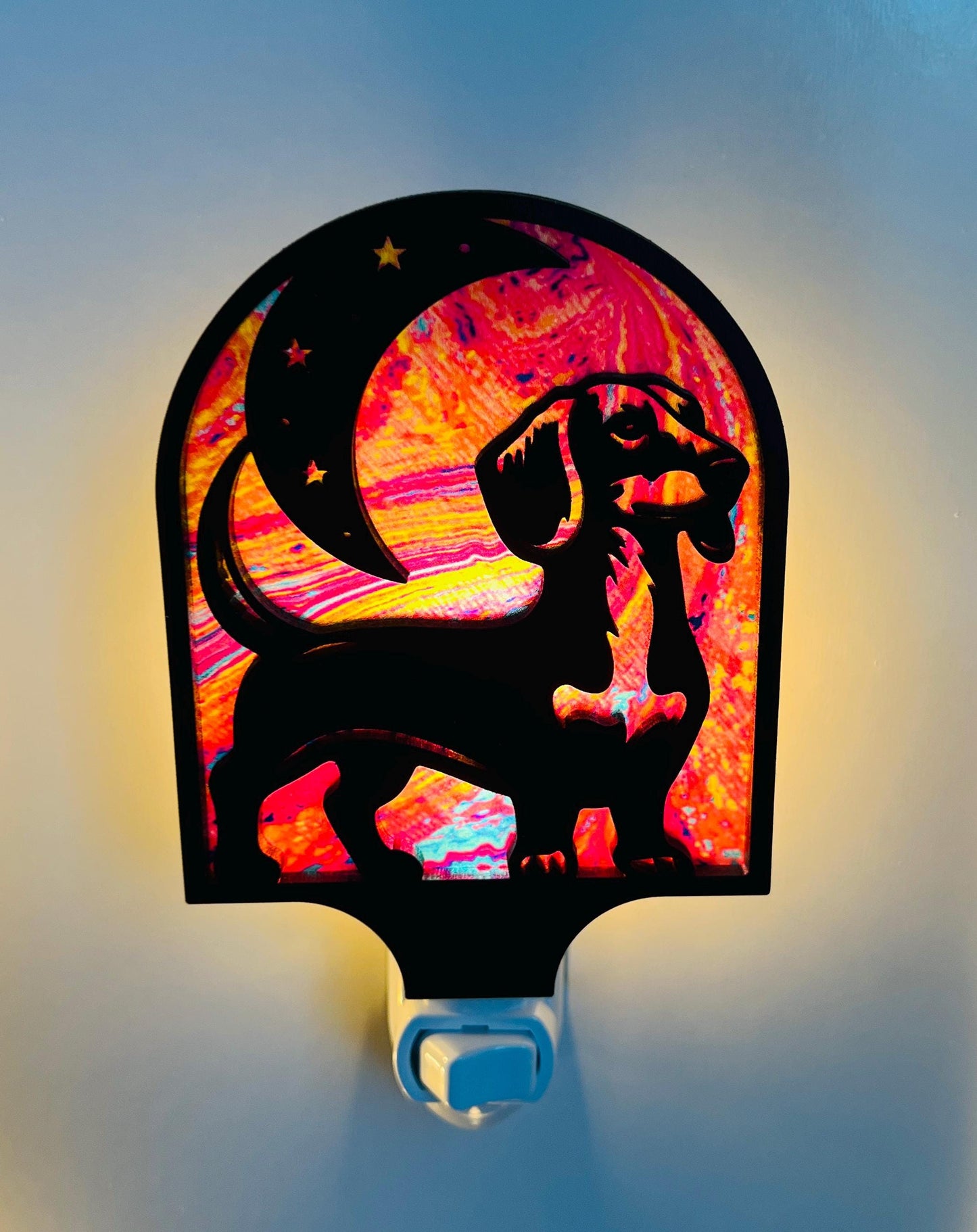 Dog Night Light, Golden Retriever, Poodle, Dachshund, Dog Lover Nightlight, Dog Mom Present, Gift for Pet Lover, New Puppy Gift, Pet Decor
