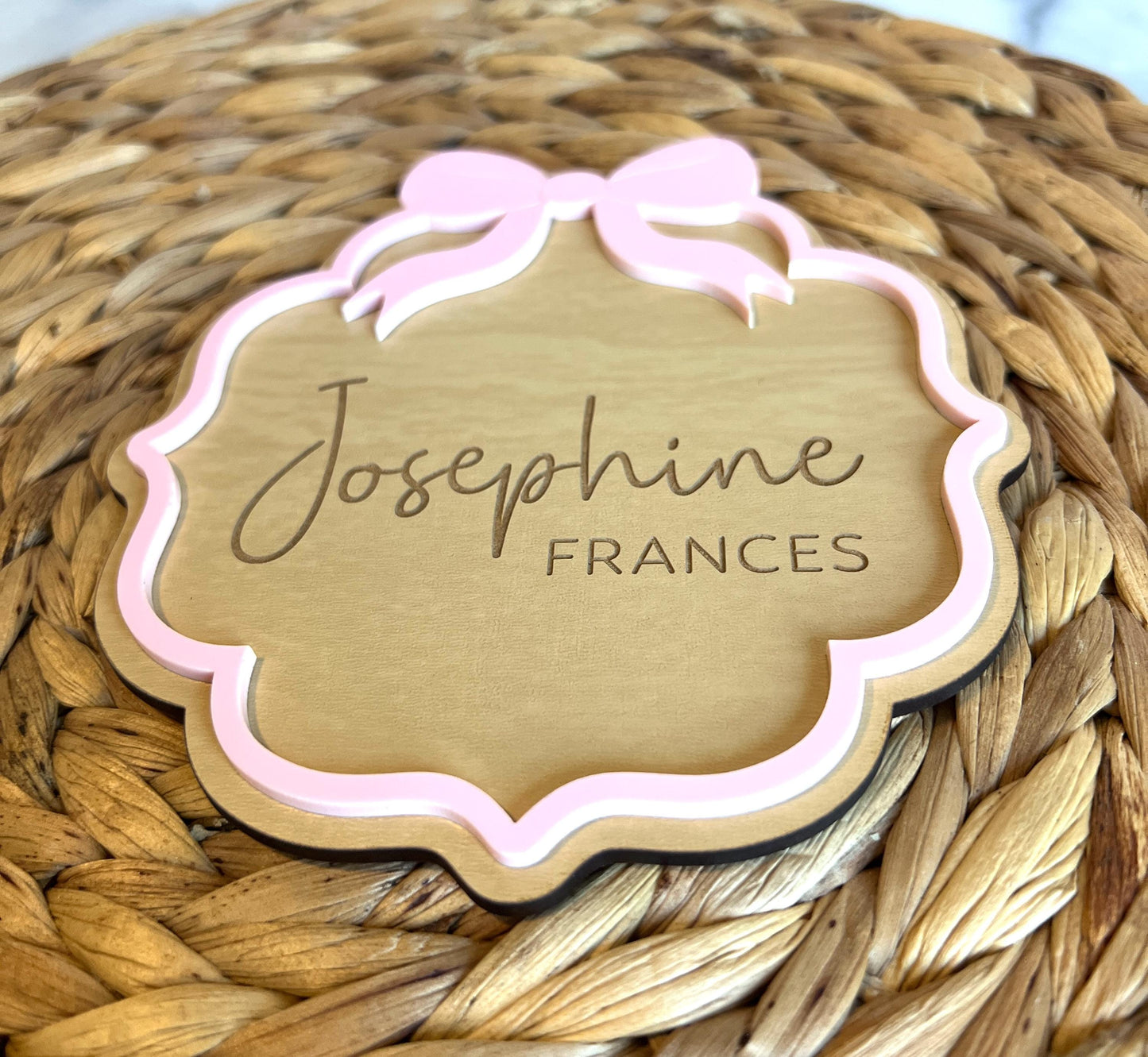 Custom Hospital Name Sign, Personalized Newborn Sign, Baby Announcement, Baby Photo Prop, Shower Gift, Baby Keepsake Present