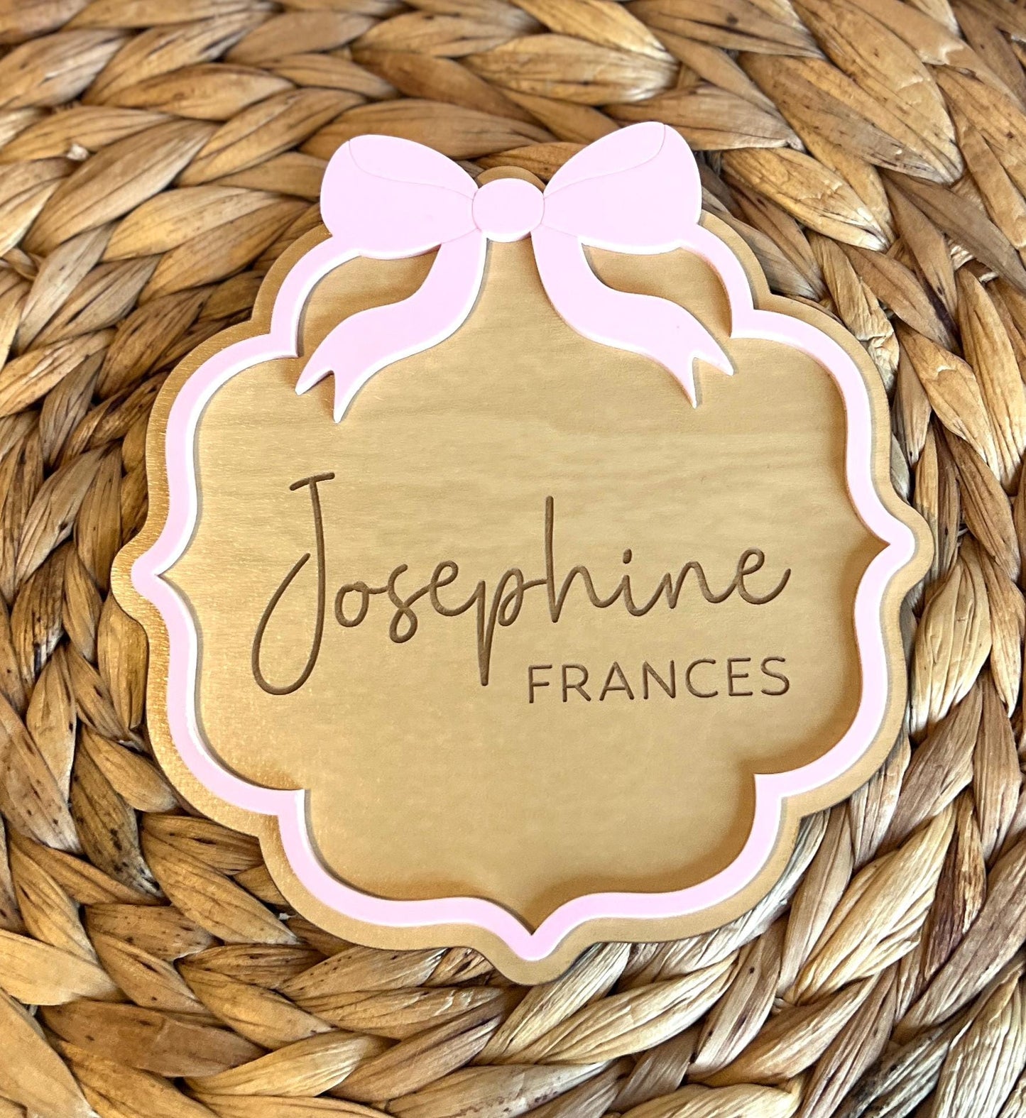 Custom Hospital Name Sign, Personalized Newborn Sign, Baby Announcement, Baby Photo Prop, Shower Gift, Baby Keepsake Present