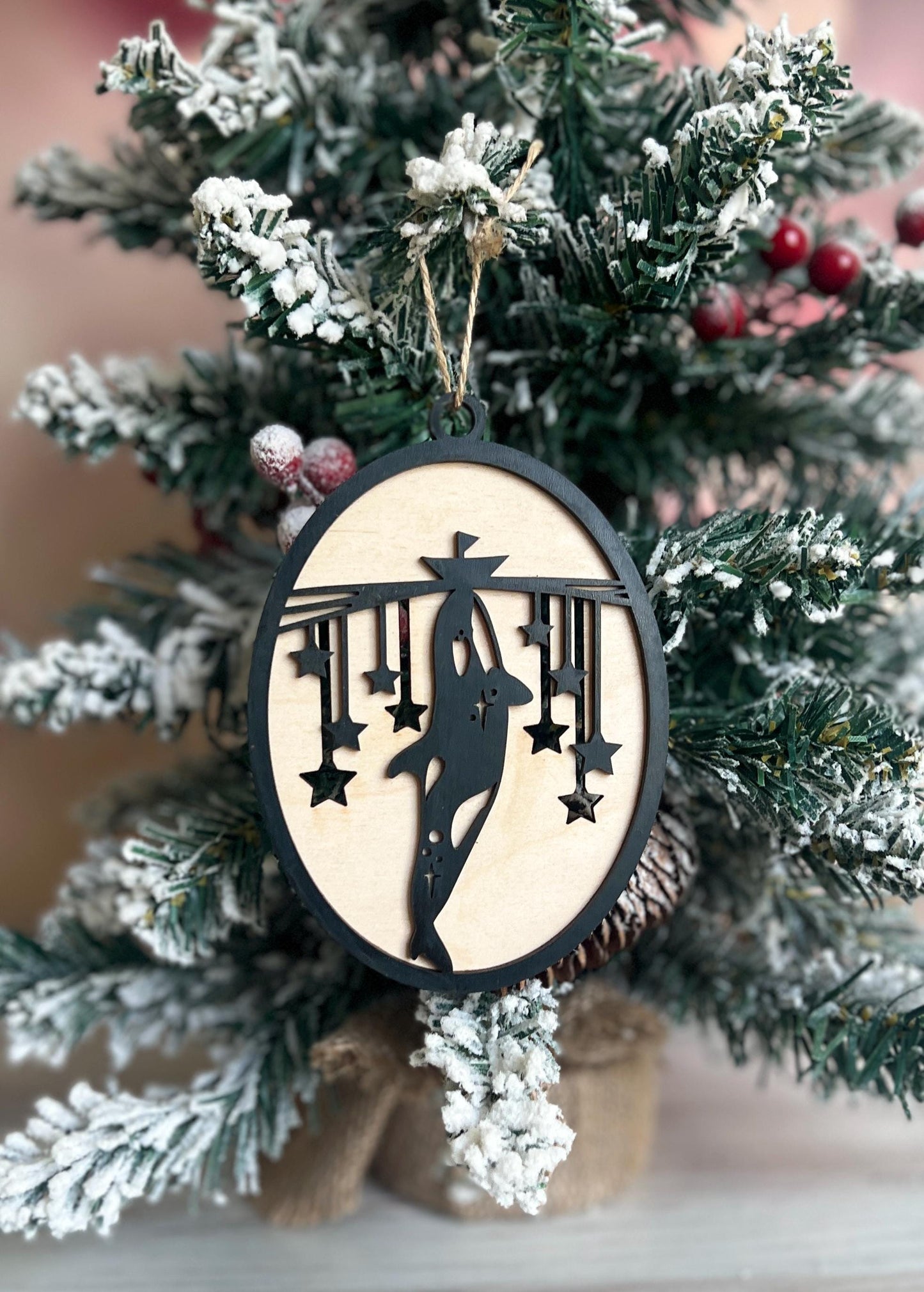 Personalized Orca Killer Whale Christmas Ornament, Custom Ocean Lover Gift, Animal Lover Gift, Gift for Whale Lover, Christmas Keepsake