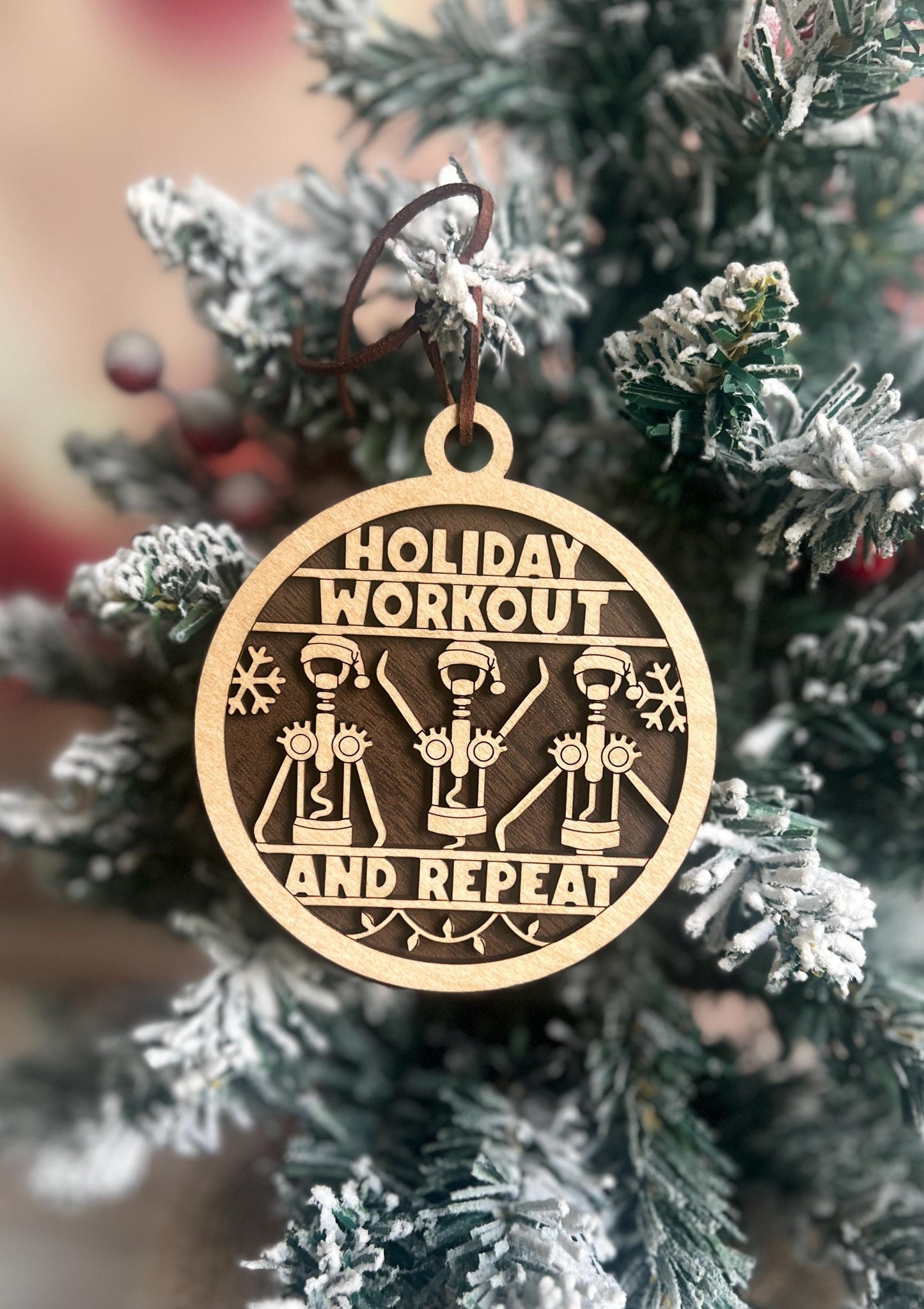 Funny Wine Ornaments, Friend or Coworker Adult Christmas Ornament, Wine Lover Present, White Elephant Gift Exchange