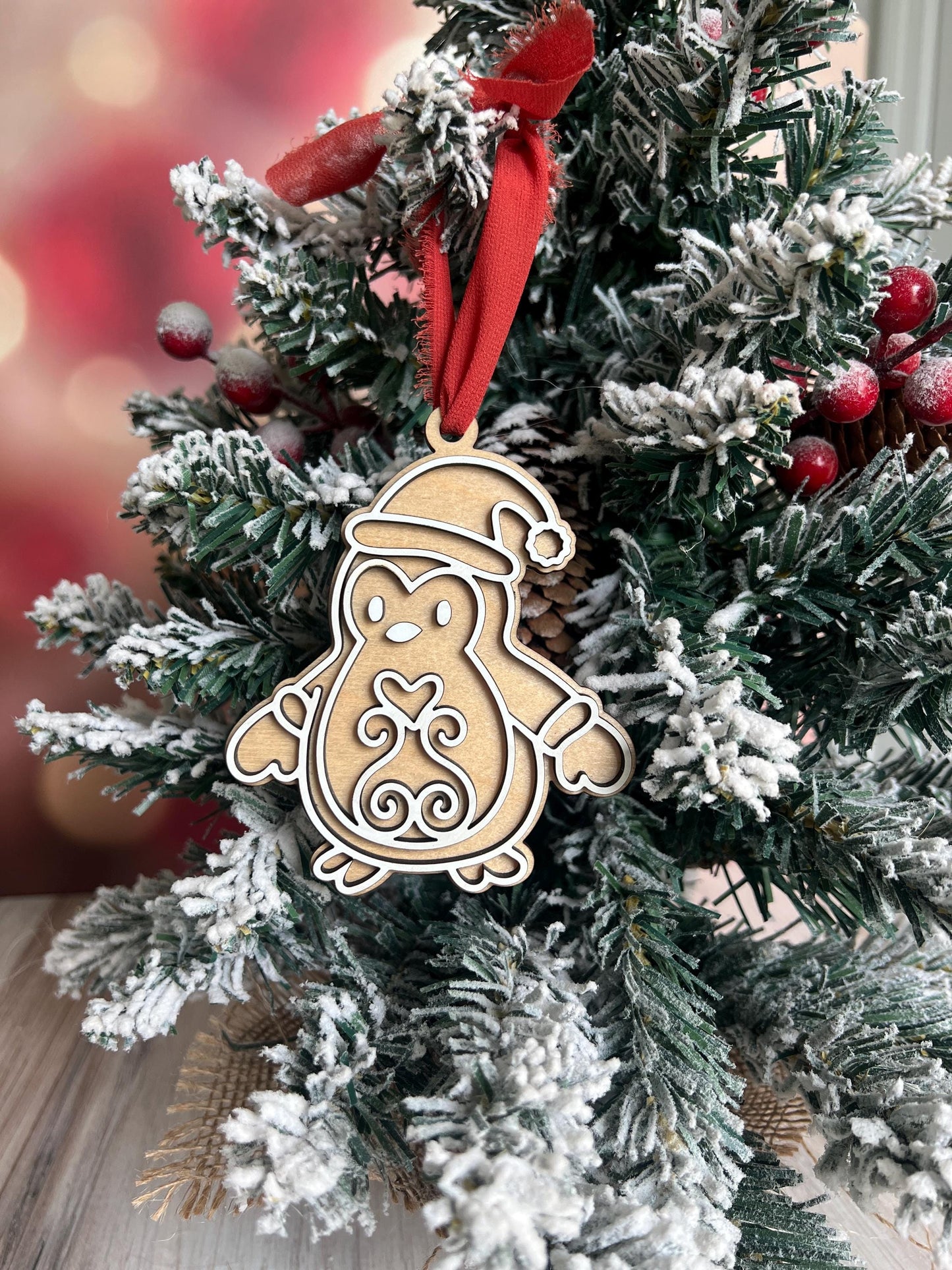 Christmas Ornaments, Cardinal, Polar Bear, Angel, Reindeer, Santa, Stocking Stuffer, White Elephant Gift Exchange, Christmas Party Present