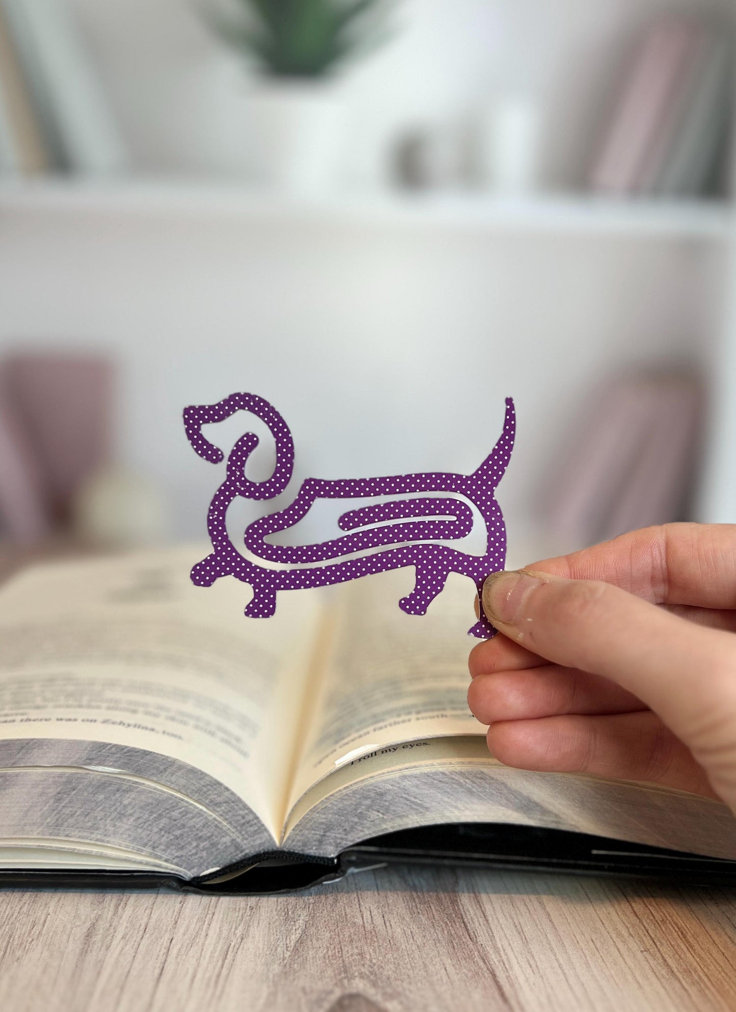Dachshund Bookmark, Weiner Dog, Christmas Stocking Stuffer, Gift for Pet Lover, Dog Mom Gifts, New Puppy Present