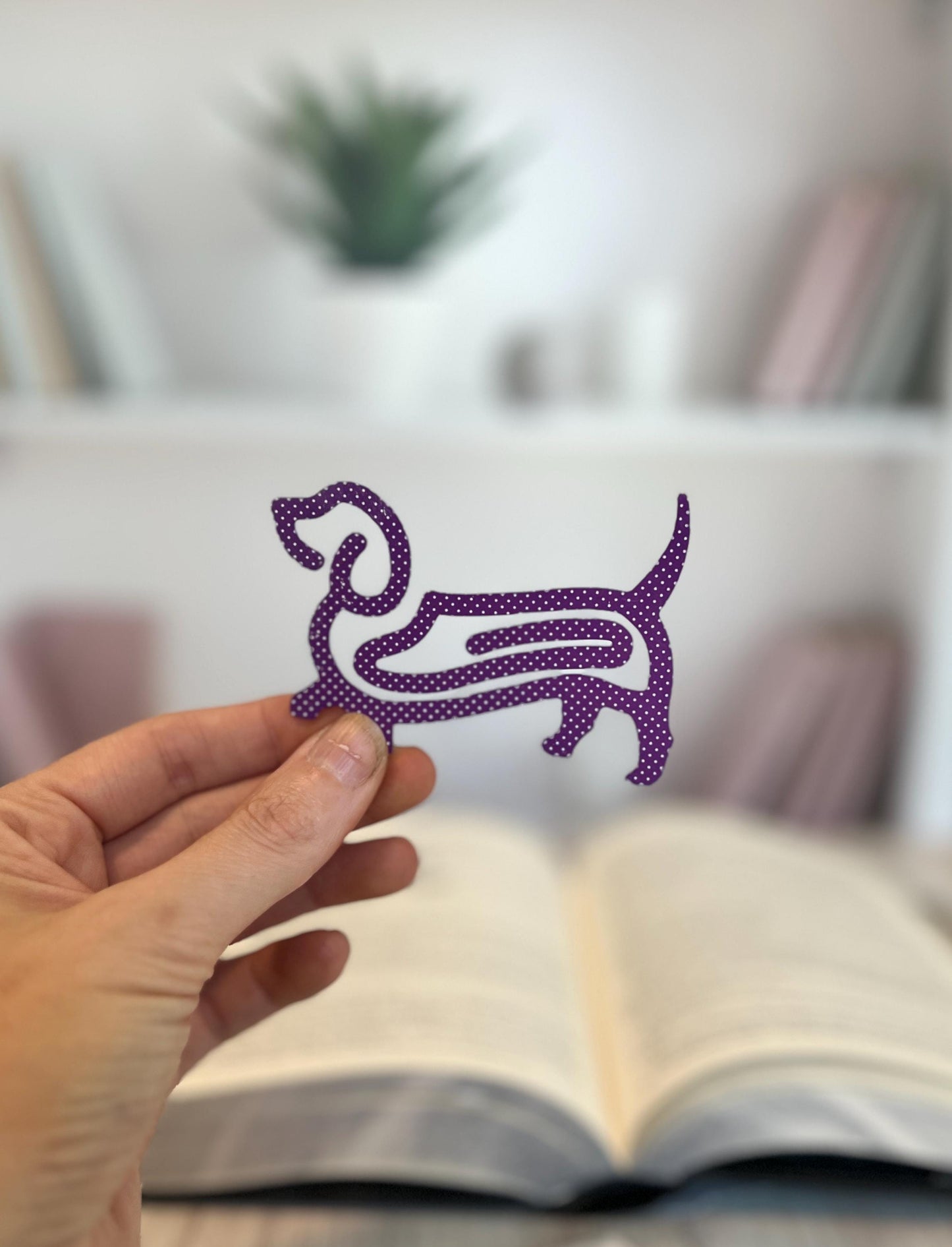 Dachshund Bookmark, Weiner Dog, Christmas Stocking Stuffer, Gift for Pet Lover, Dog Mom Gifts, New Puppy Present