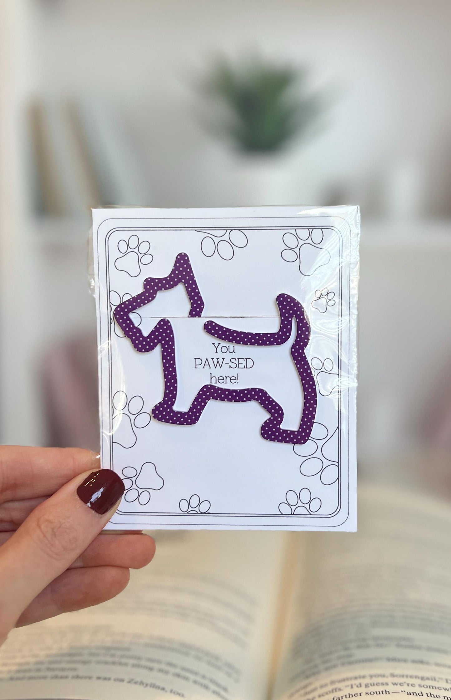 Scottie Dog Bookmark, Dog Mom Gifts, Gift for Pet Lover, New Puppy Present, Pet Lover Gift, Christmas Stocking Stuffer
