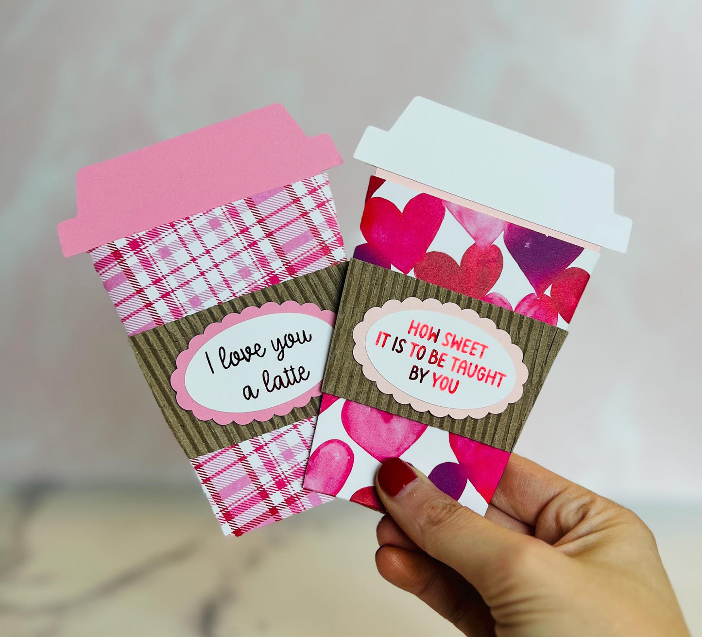 Valentine's Day Gift Card Holder, Teacher Appreciation, Galentine, Vday Present, Coffee Lover, How Sweet it is to be Taught by You