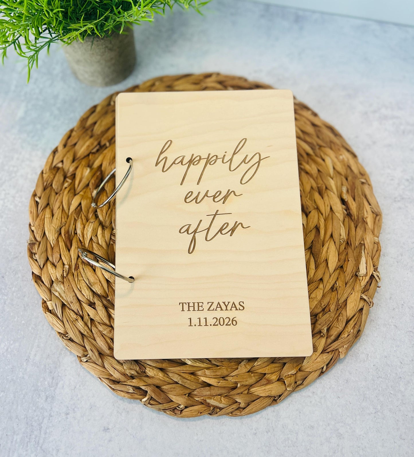 Personalized Wedding Card Holder, Custom Wooden Keepsake for the Newlyweds, Engraved Newlywed Gift, Wedding Present